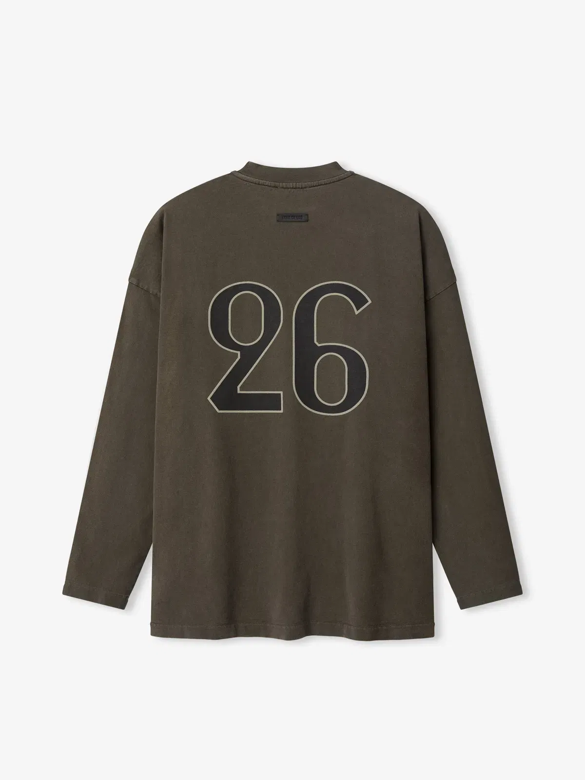 Essentials "F Of G, 26" Long Sleeve Tee Faded Brown