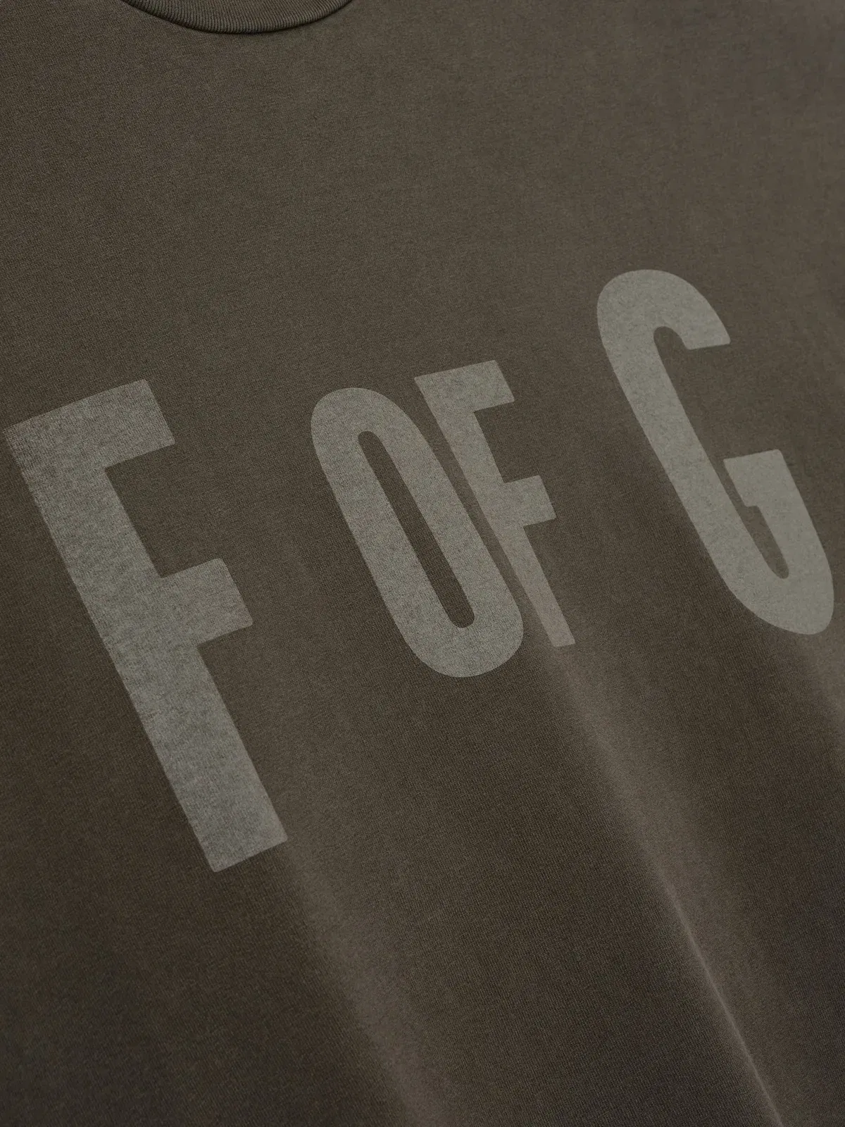 Essentials "F Of G, 26" Long Sleeve Tee Faded Brown