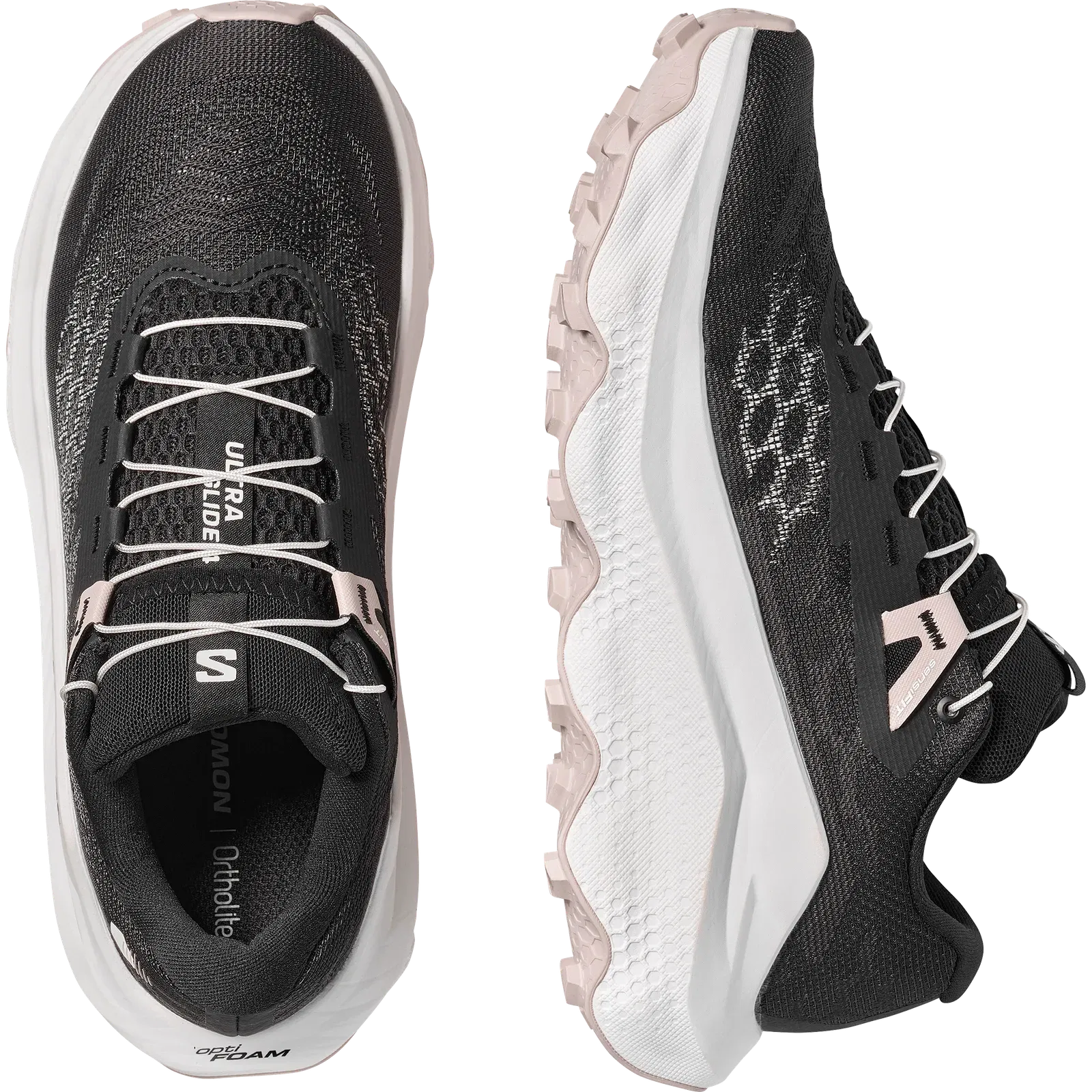 Salomon Ultra Glide 4 Trail Running Shoes Womens Black
