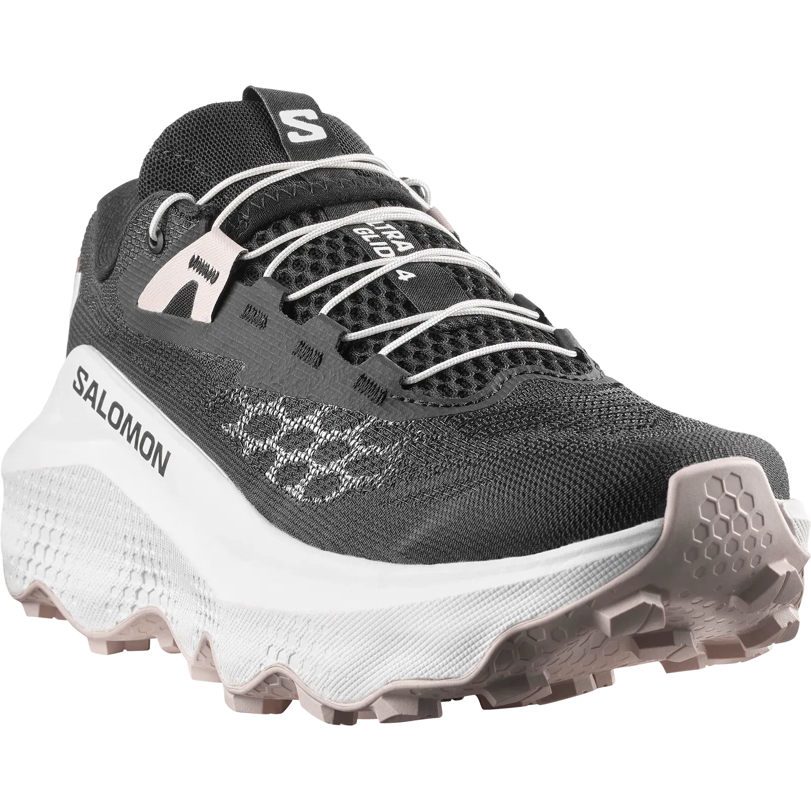 Salomon Ultra Glide 4 Trail Running Shoes Womens Black
