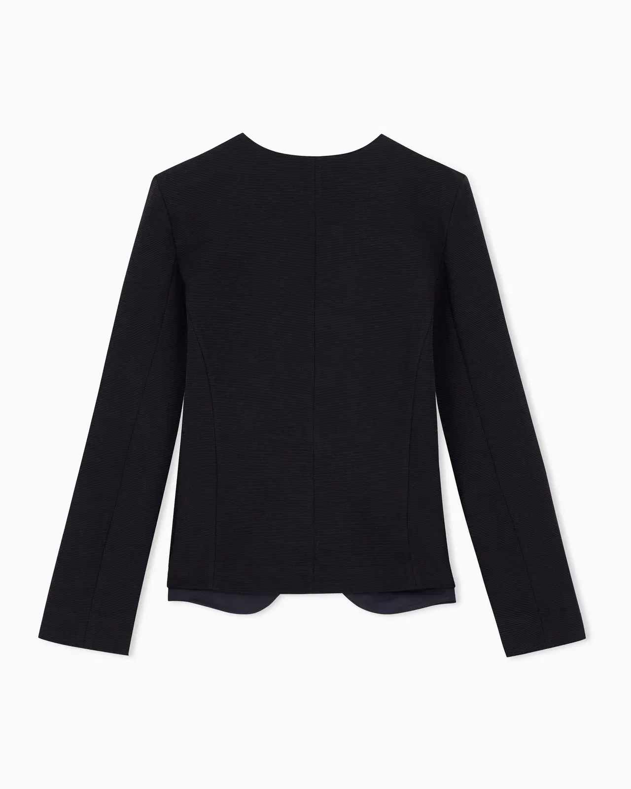 Emporio Armani Ottoman jersey jacket