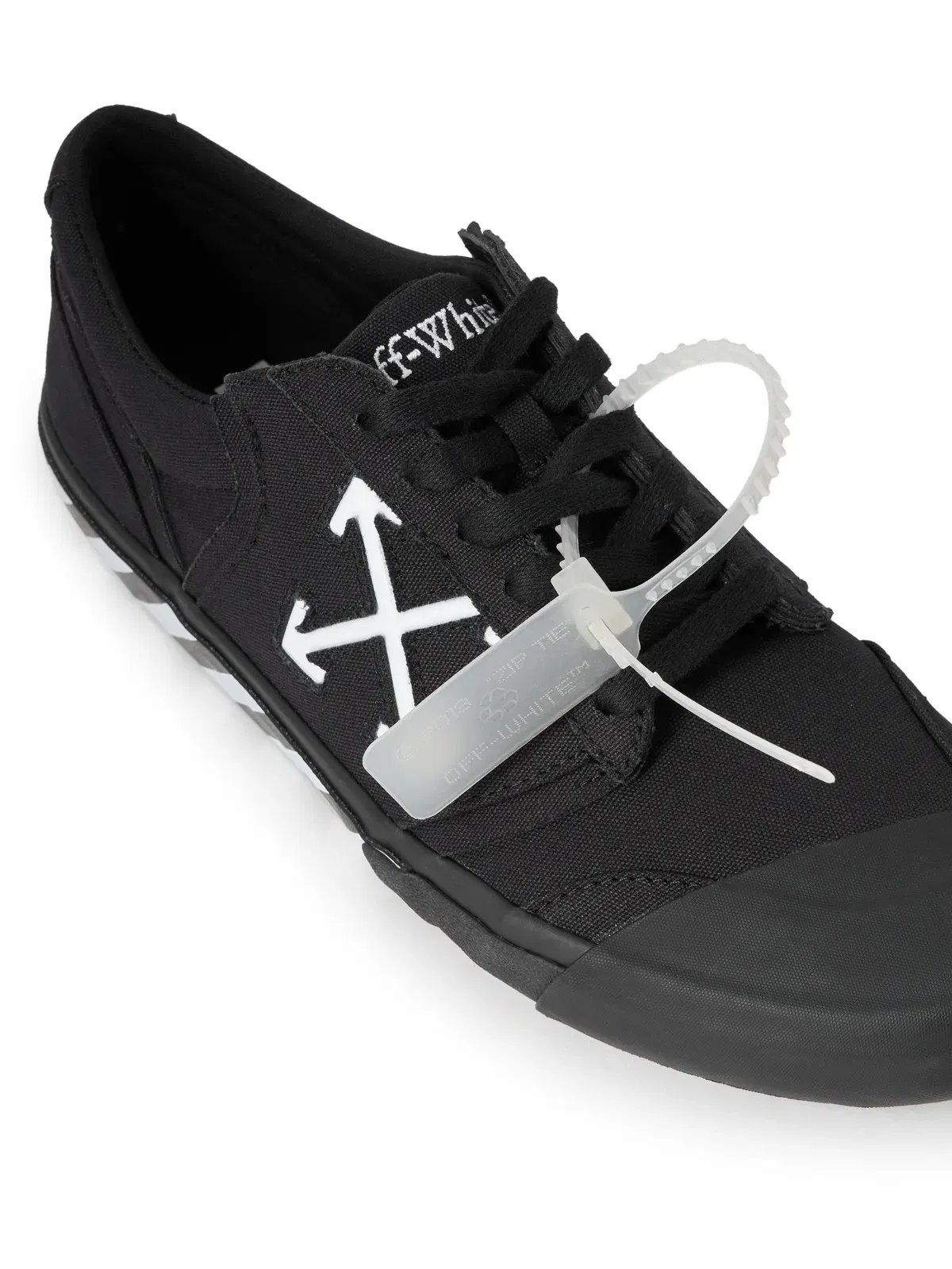 Off-White Vulcanized Undercut Sneakers Womens Black