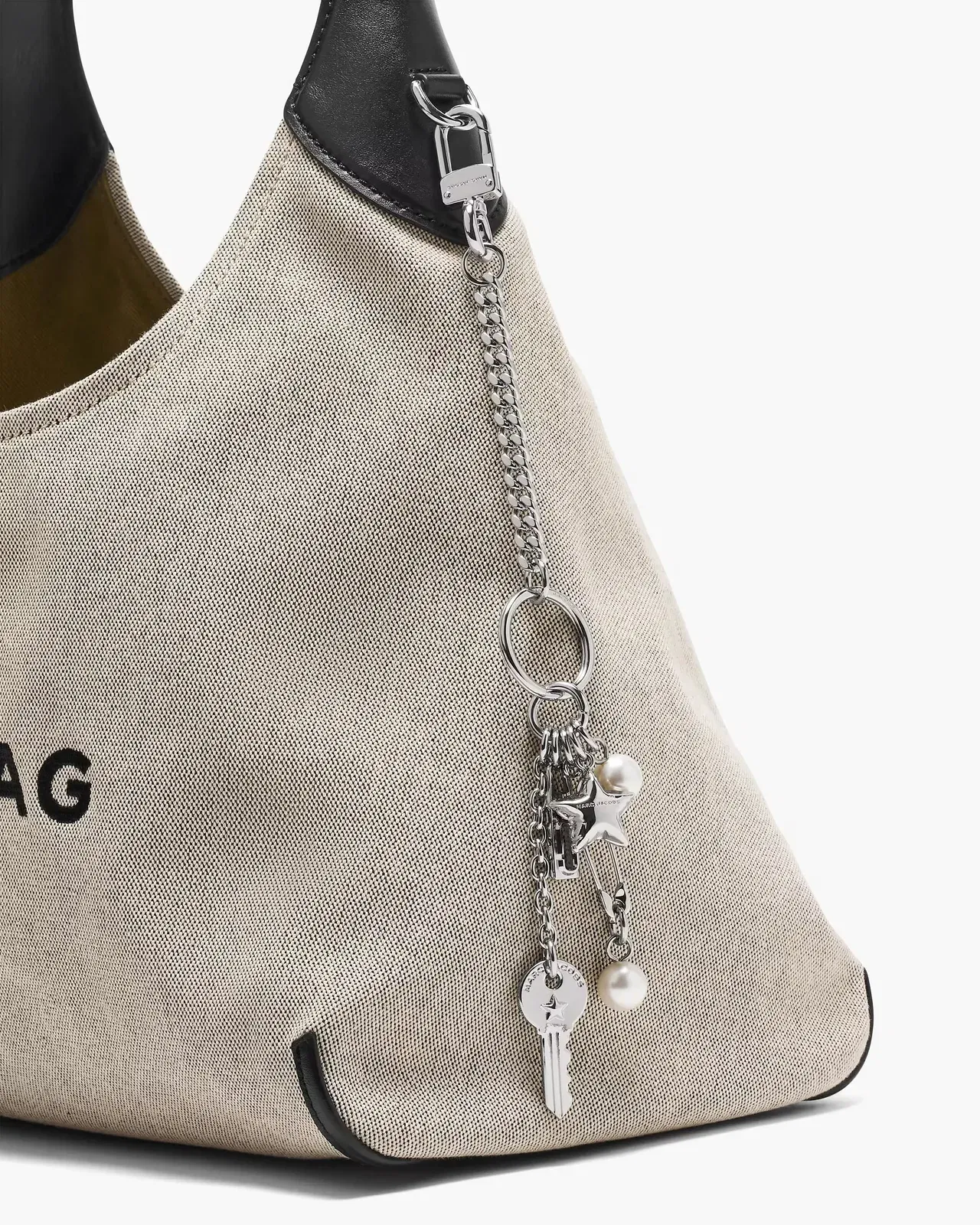 Marc Jacobs The Grommet Bag Charm Nickel