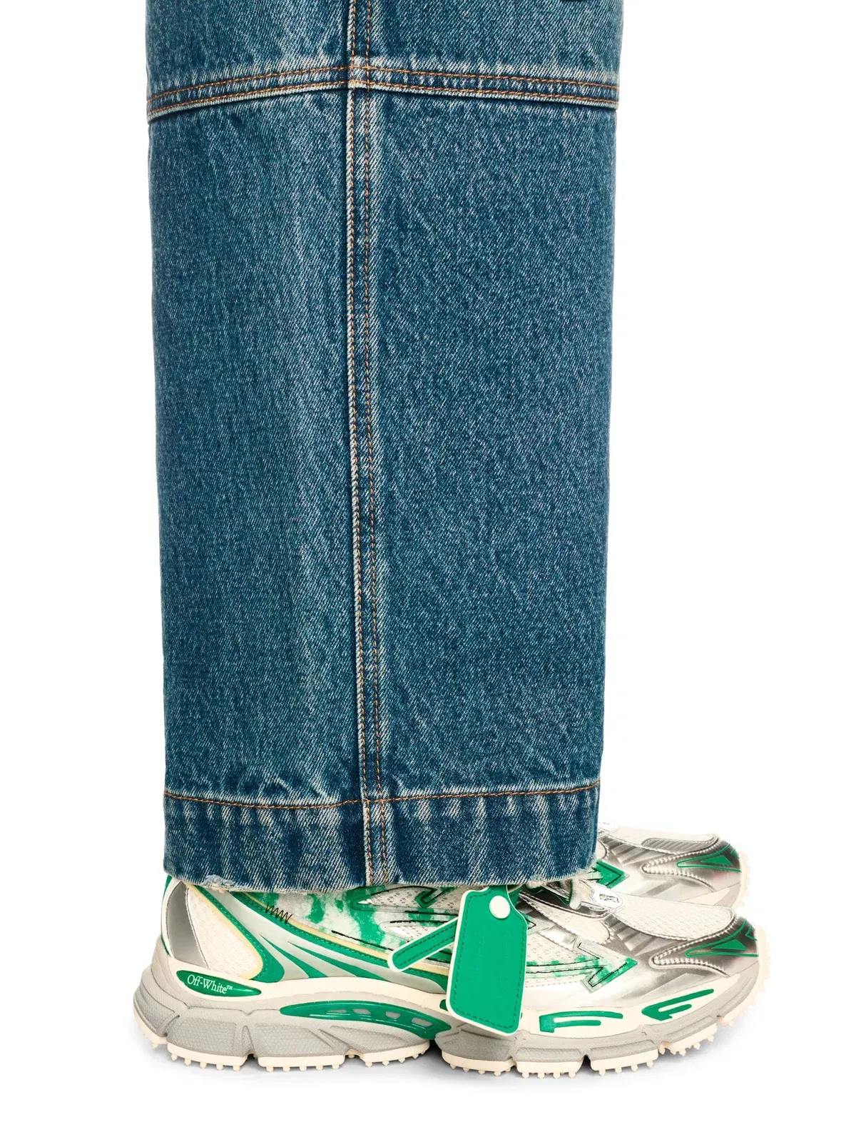 Off-White Ow Be Right Back Womens Green