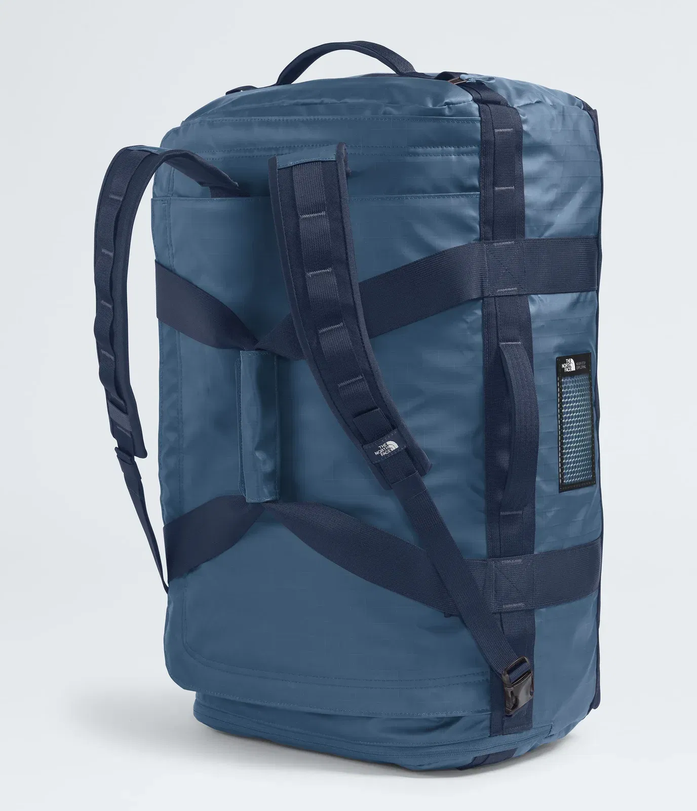 The North Face Base Camp™ Voyager Duffel—62L Shady Blue