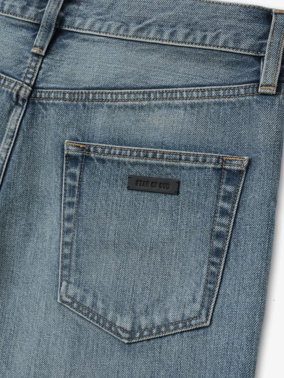 Essentials Straight 5 Pocket Medium Indigo
