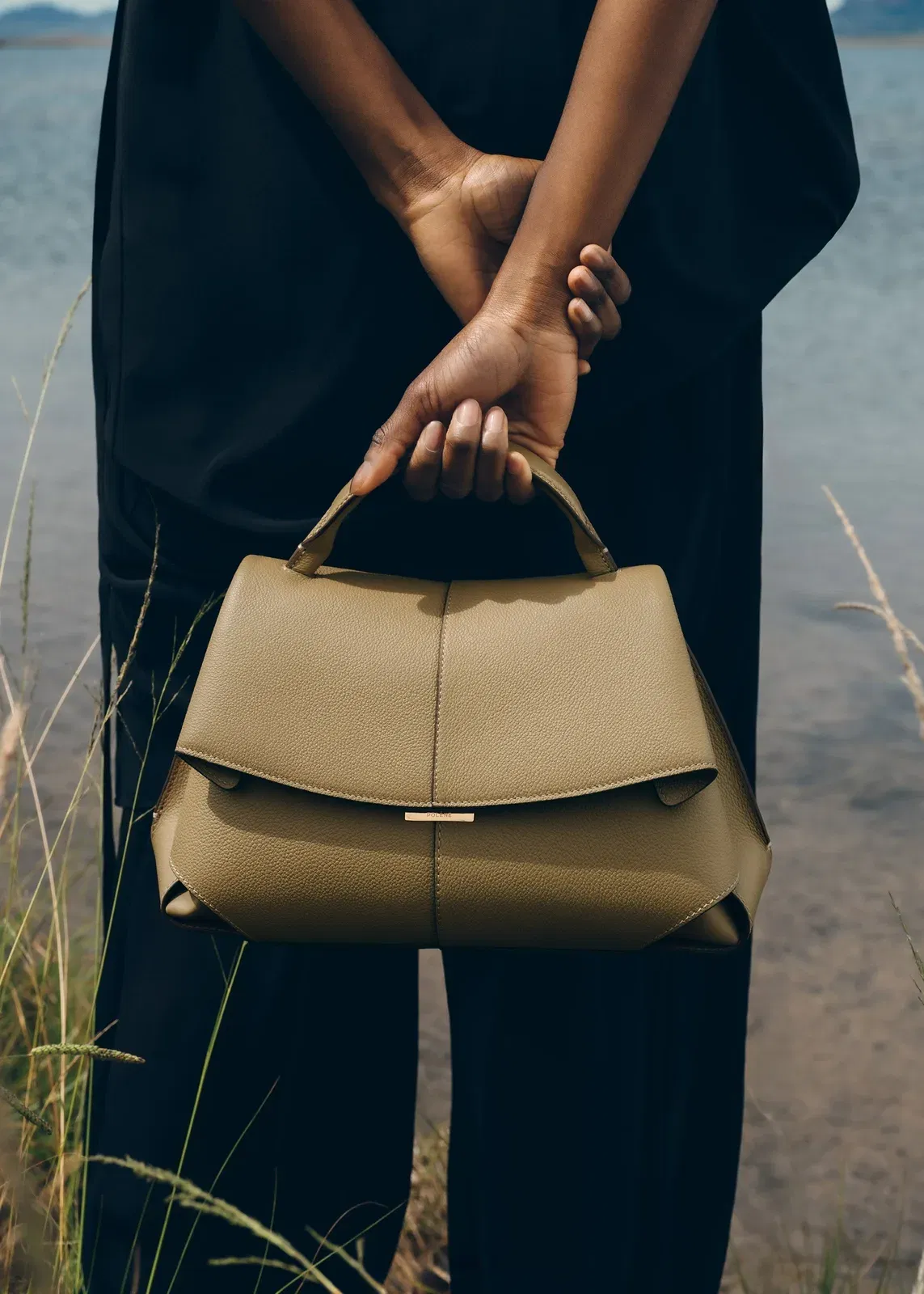 Polene Mokki Textured Smoky Olive