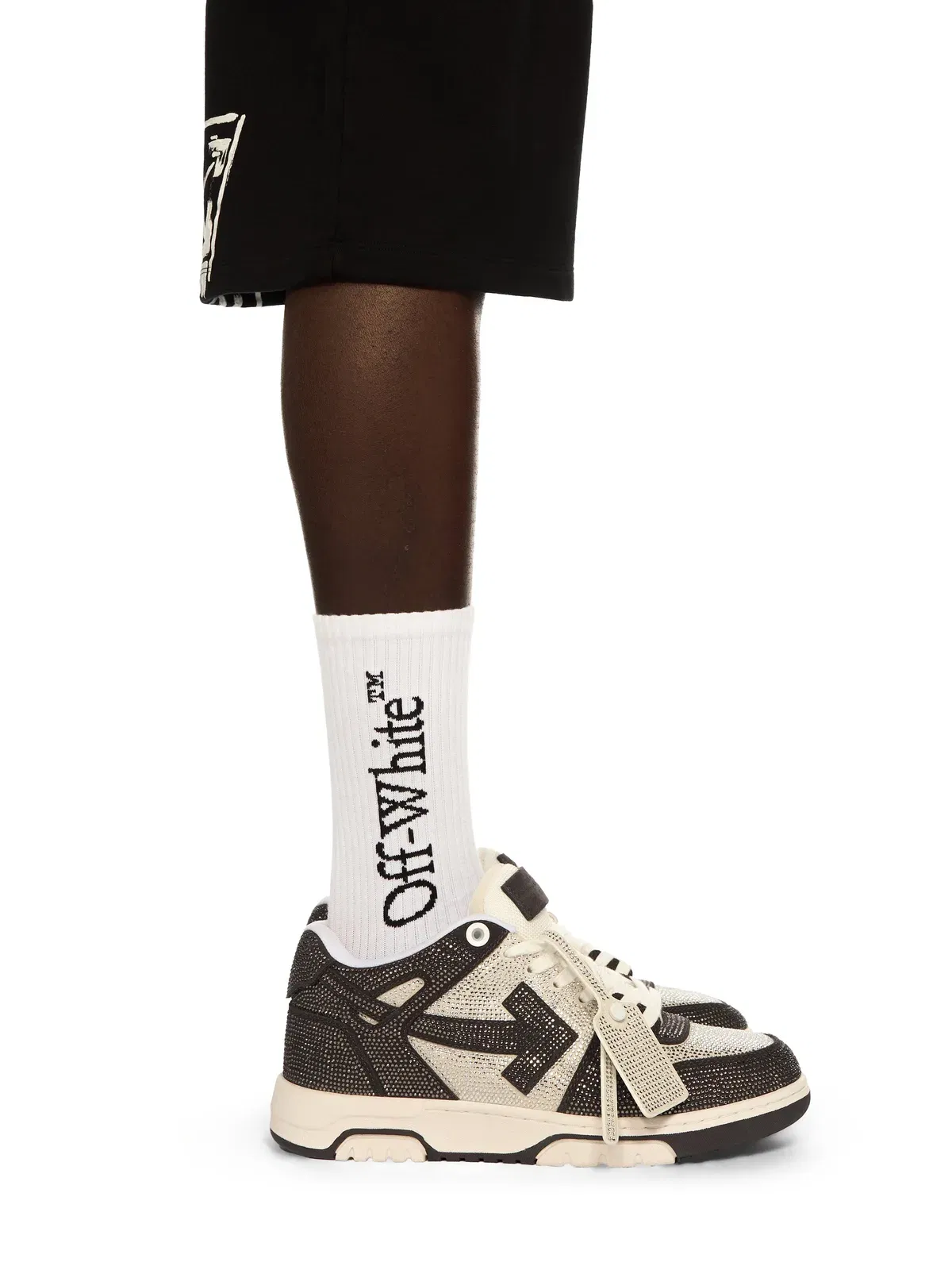 Off-White Out Of Office Crystal Sneakers White