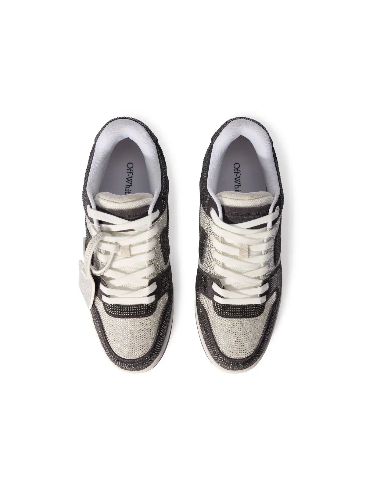Off-White Out Of Office Crystal Sneakers White