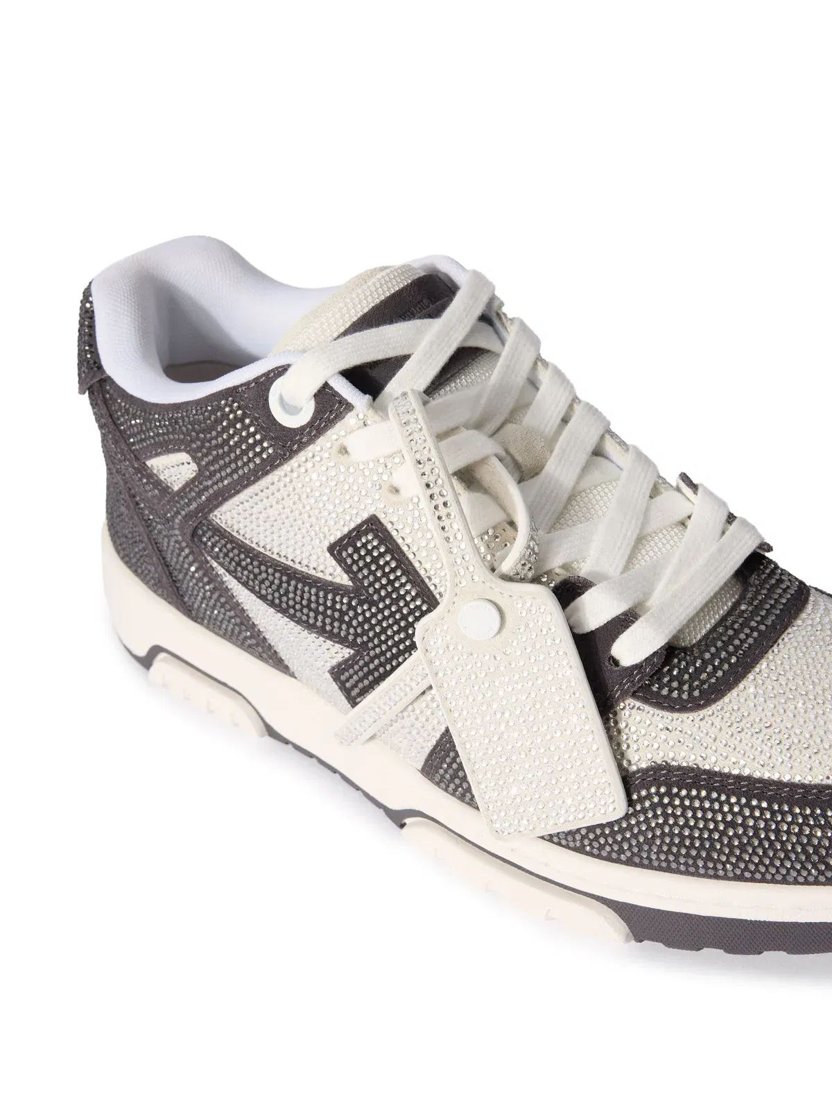 Off-White Out Of Office Crystal Sneakers White