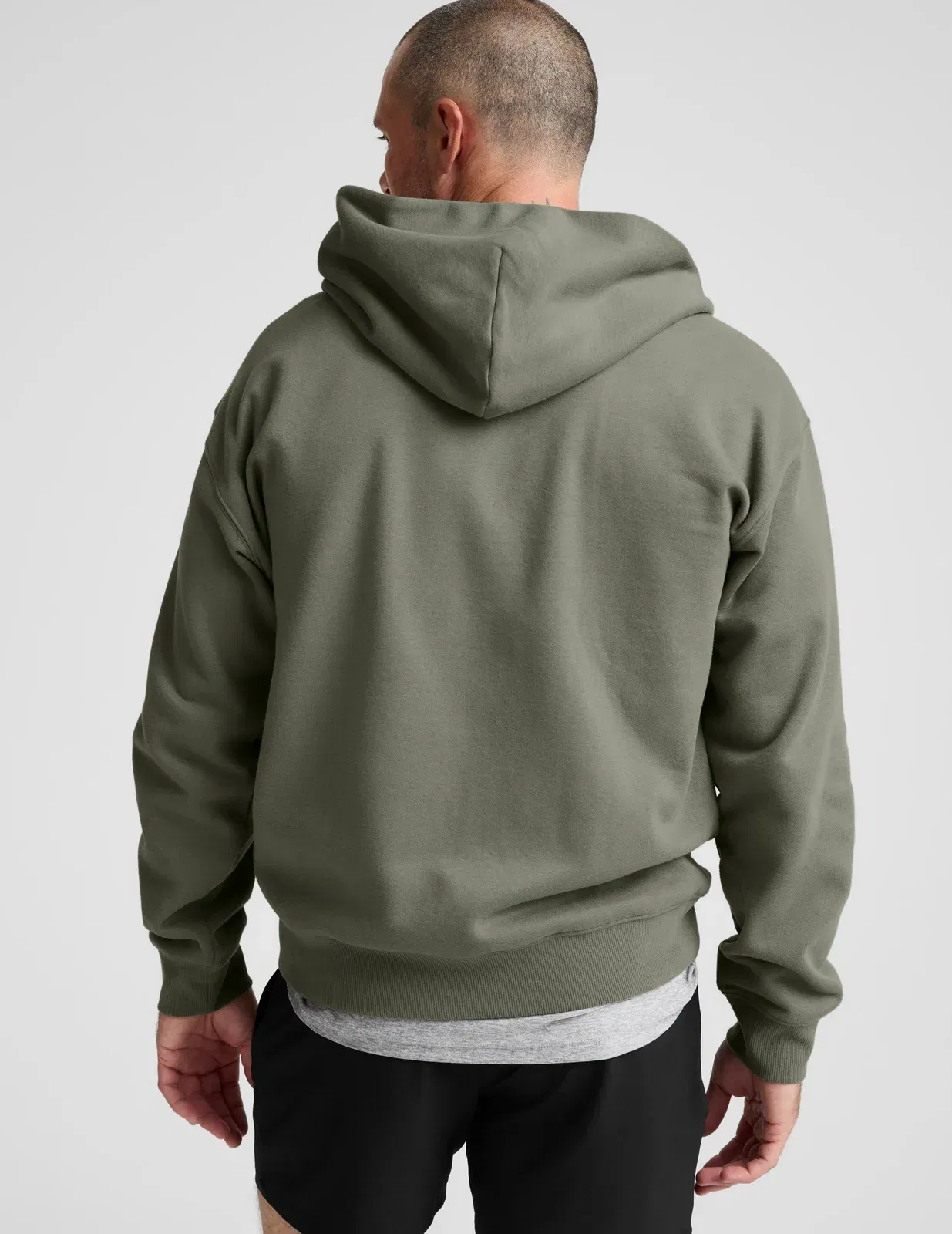 Beyond Yoga LuxeFleece Mens Full Zip Hoodie