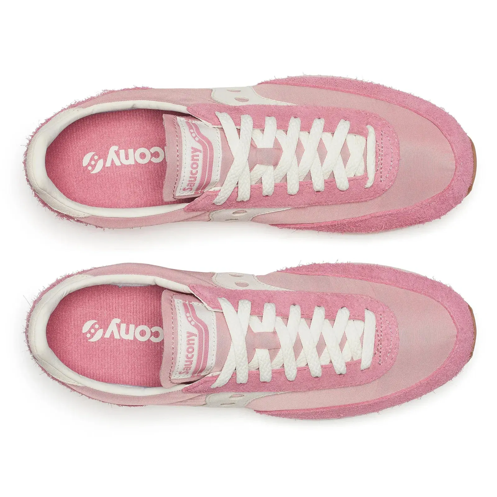 Saucony Trainer 80 Hairy Suede Rose