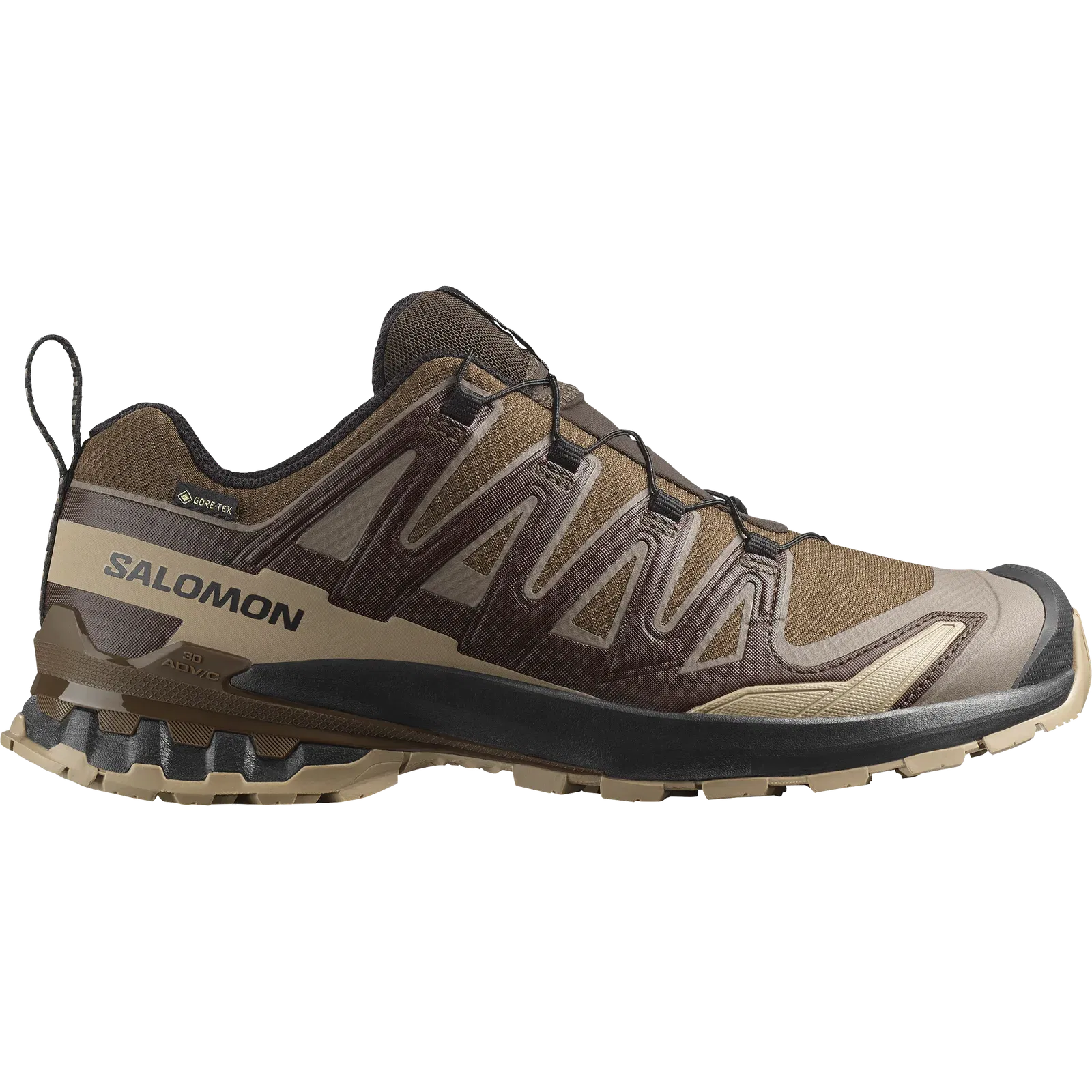 Salomon Xa Pro 3D V9 Gore-Tex Trail Running Shoes Dark Earth