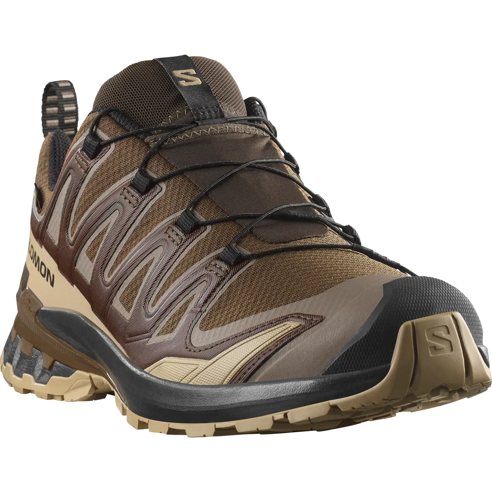 Salomon Xa Pro 3D V9 Gore-Tex Trail Running Shoes Dark Earth