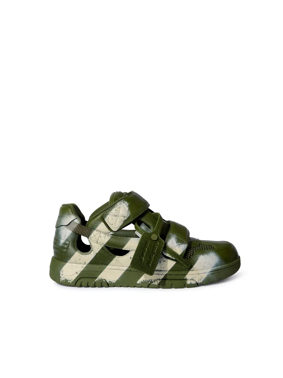 Off-White Ooo Sandal Green