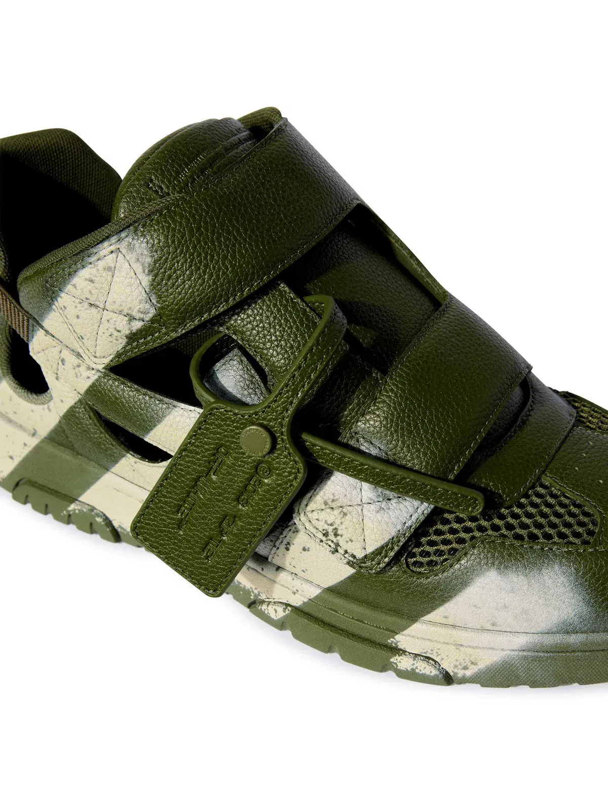 Off-White Ooo Sandal Green