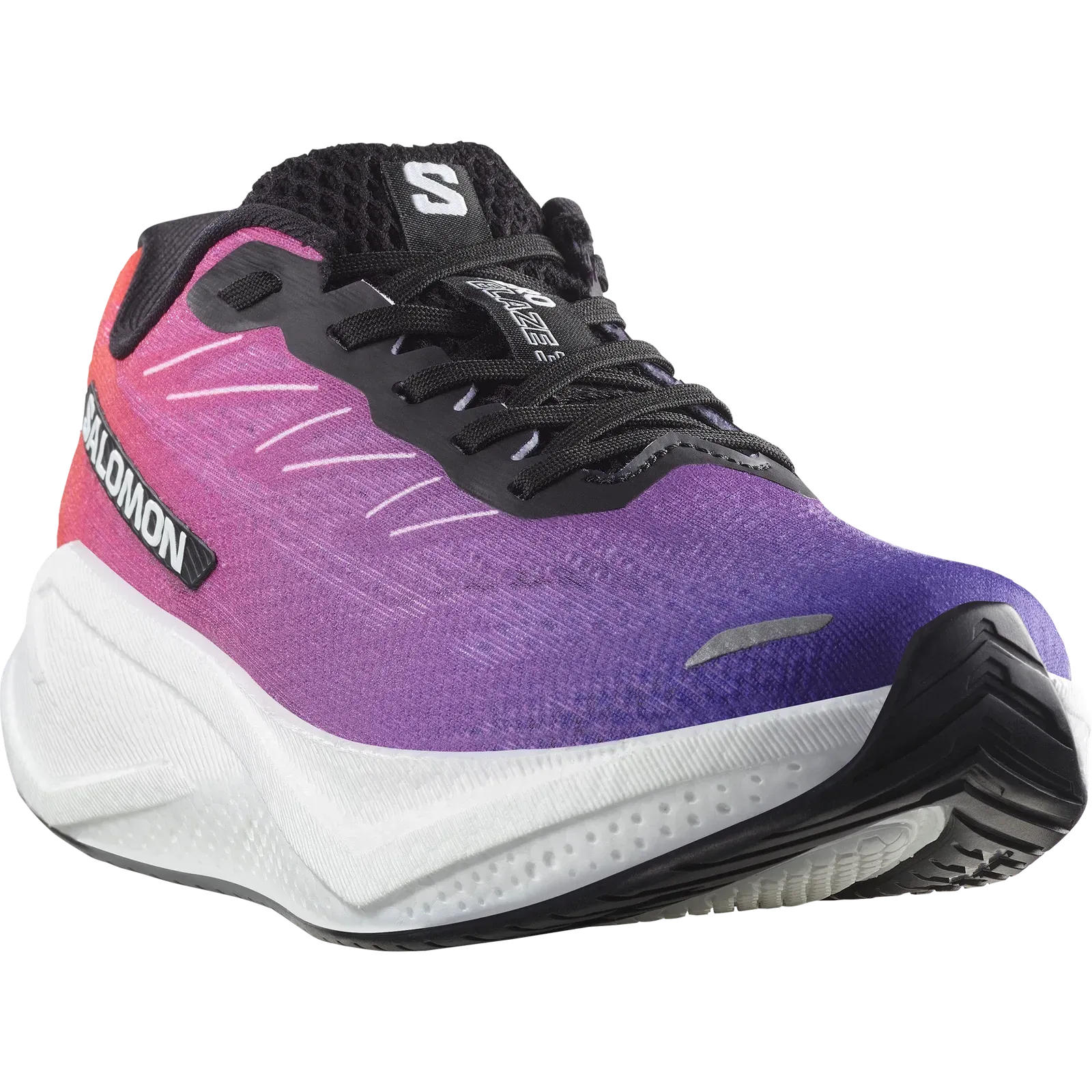 Salomon Aero Blaze 3 Road Running Shoes Womens Neon Flame
