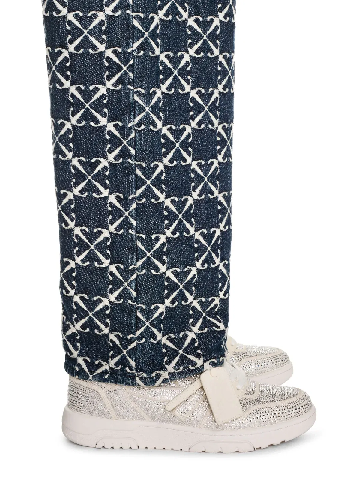 Off-White Out Of Office Strass White