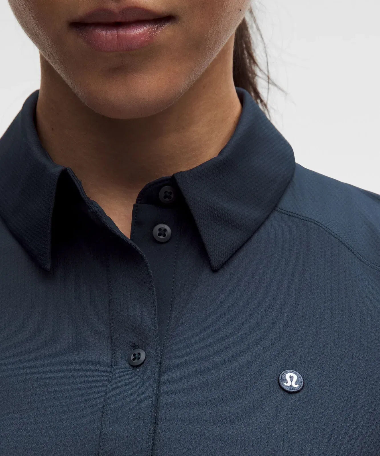 Lululemon Quick-Dry Short-Sleeve Polo Shirt *Straight Hem