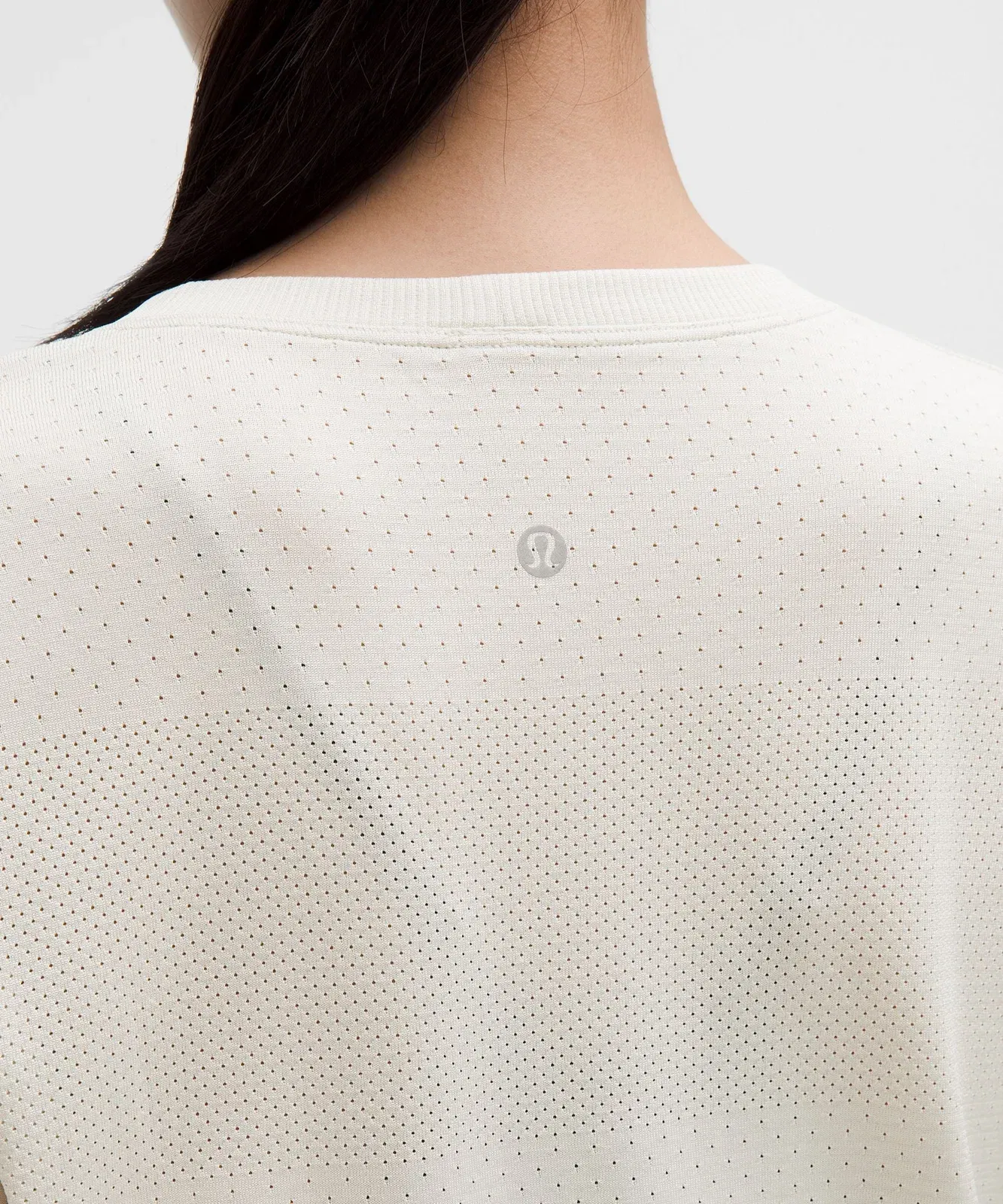 Lululemon Women's Swiftly Perforated Stripe Long-Sleeve Shirt