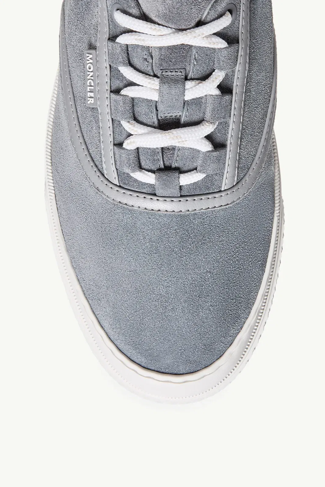 Moncler Vera Leisure Suede Sneakers Grey