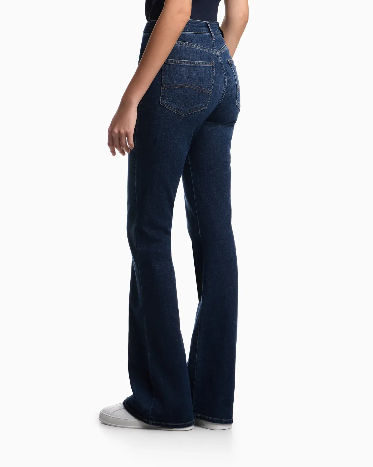 Emporio Armani J47 slim-fit, worn-look, stretch-denim jeans