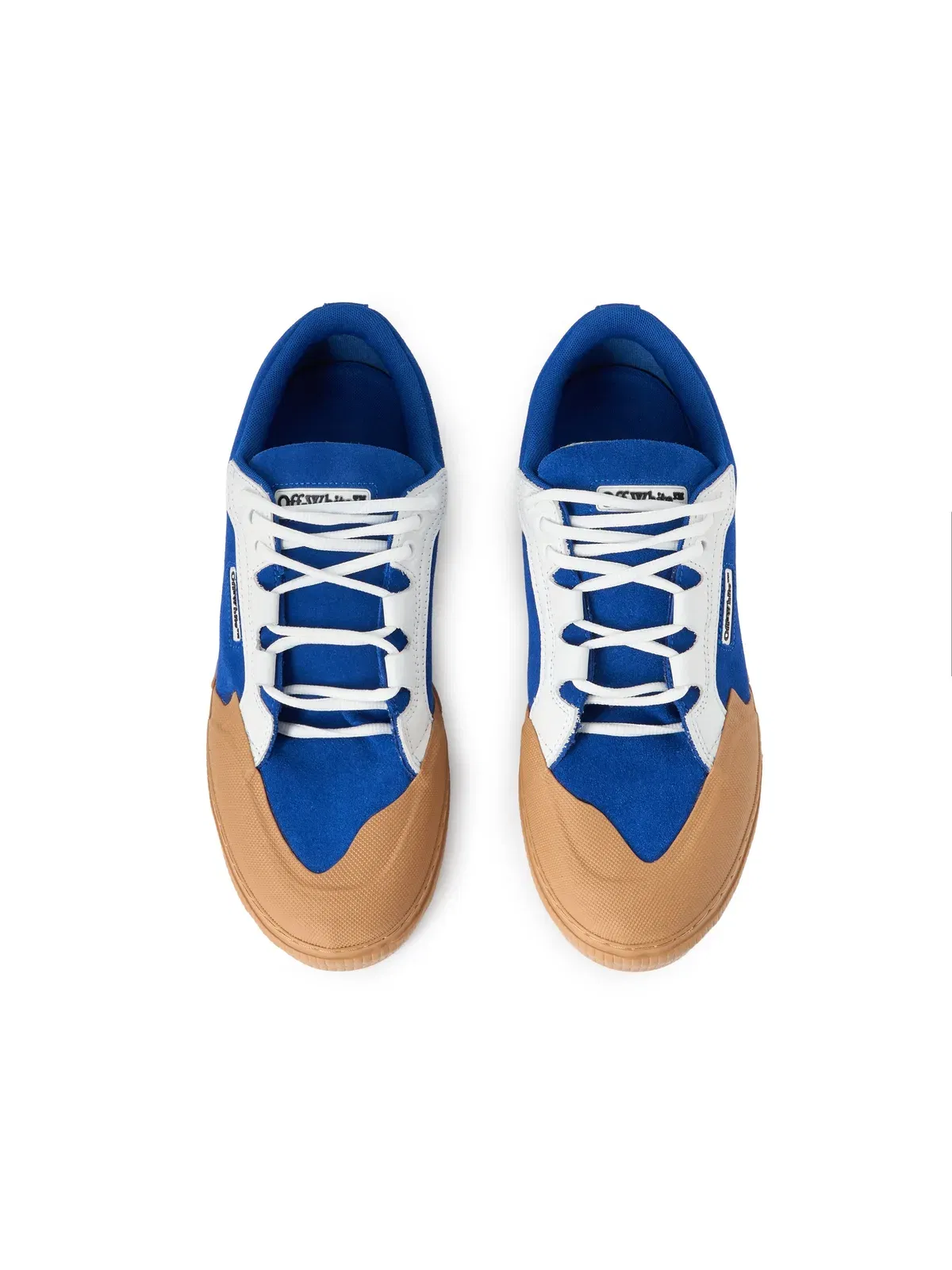 Off-White Vulcanized 779 Suede Sneakers Camel