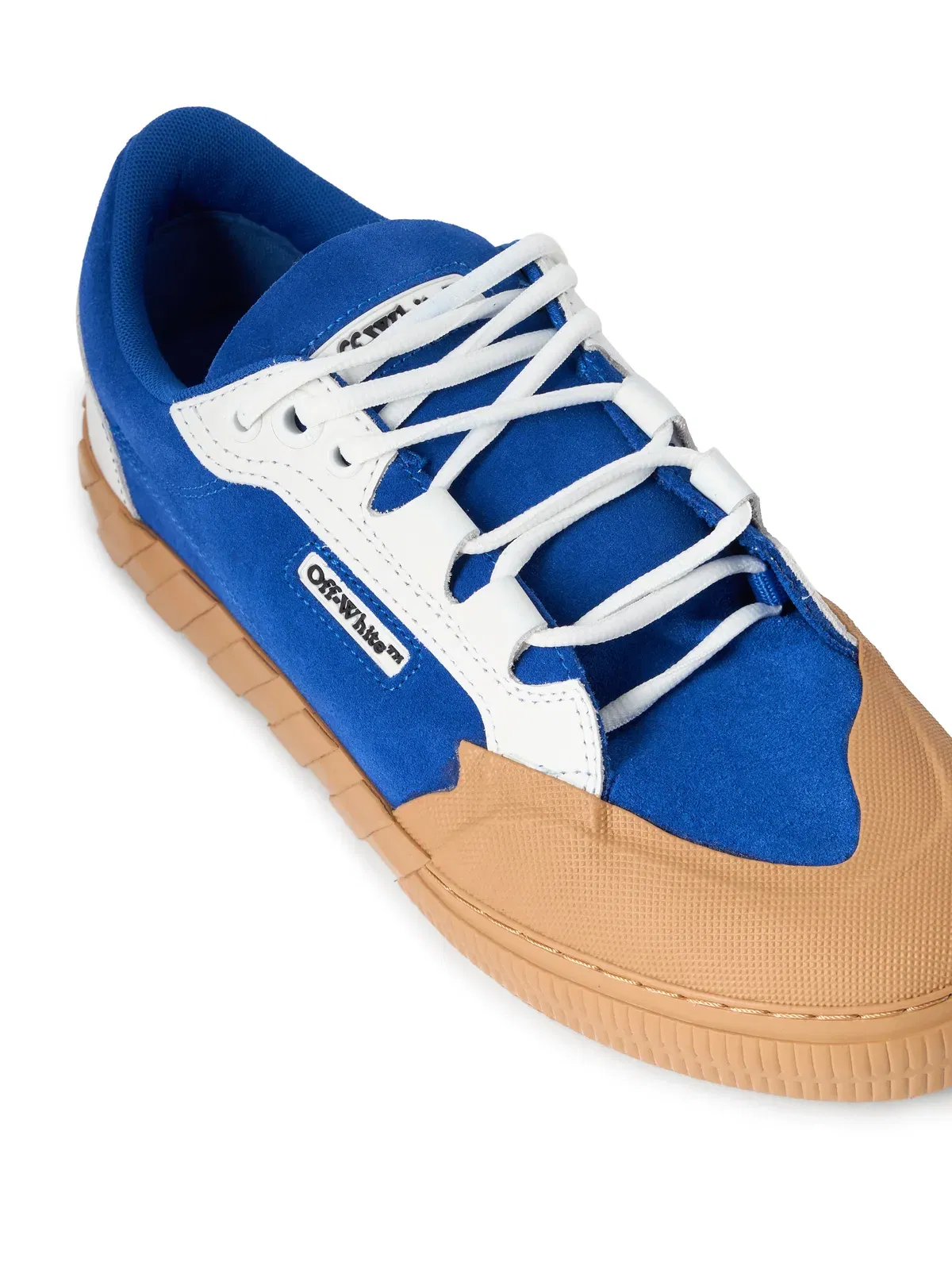 Off-White Vulcanized 779 Suede Sneakers Camel