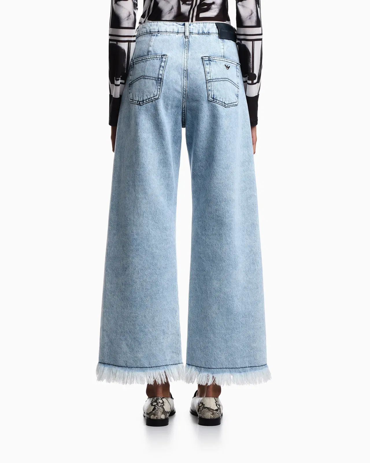 Emporio Armani J33 regular-fit, vintage-look denim jeans