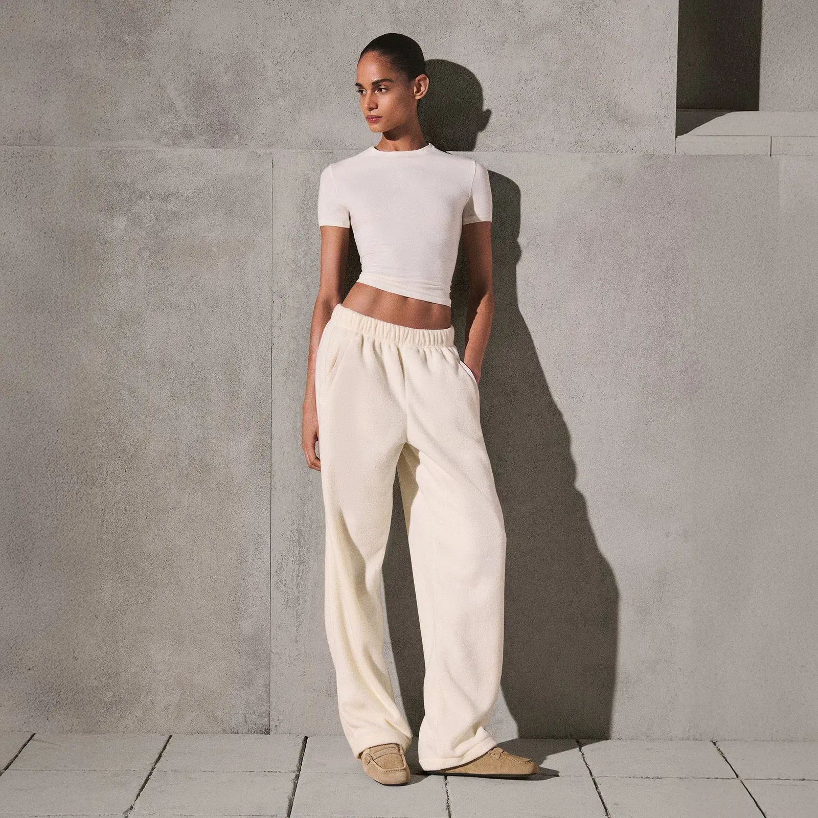 Outdoor Fleece Straight Leg Pant