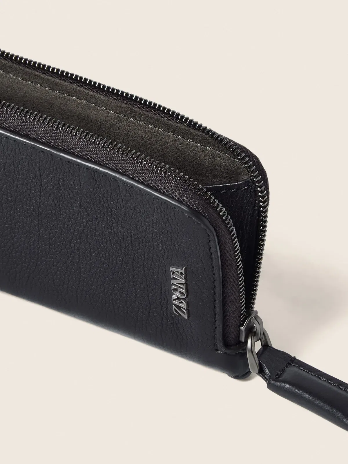 Zegna Dark Blue Secondskin Card Case