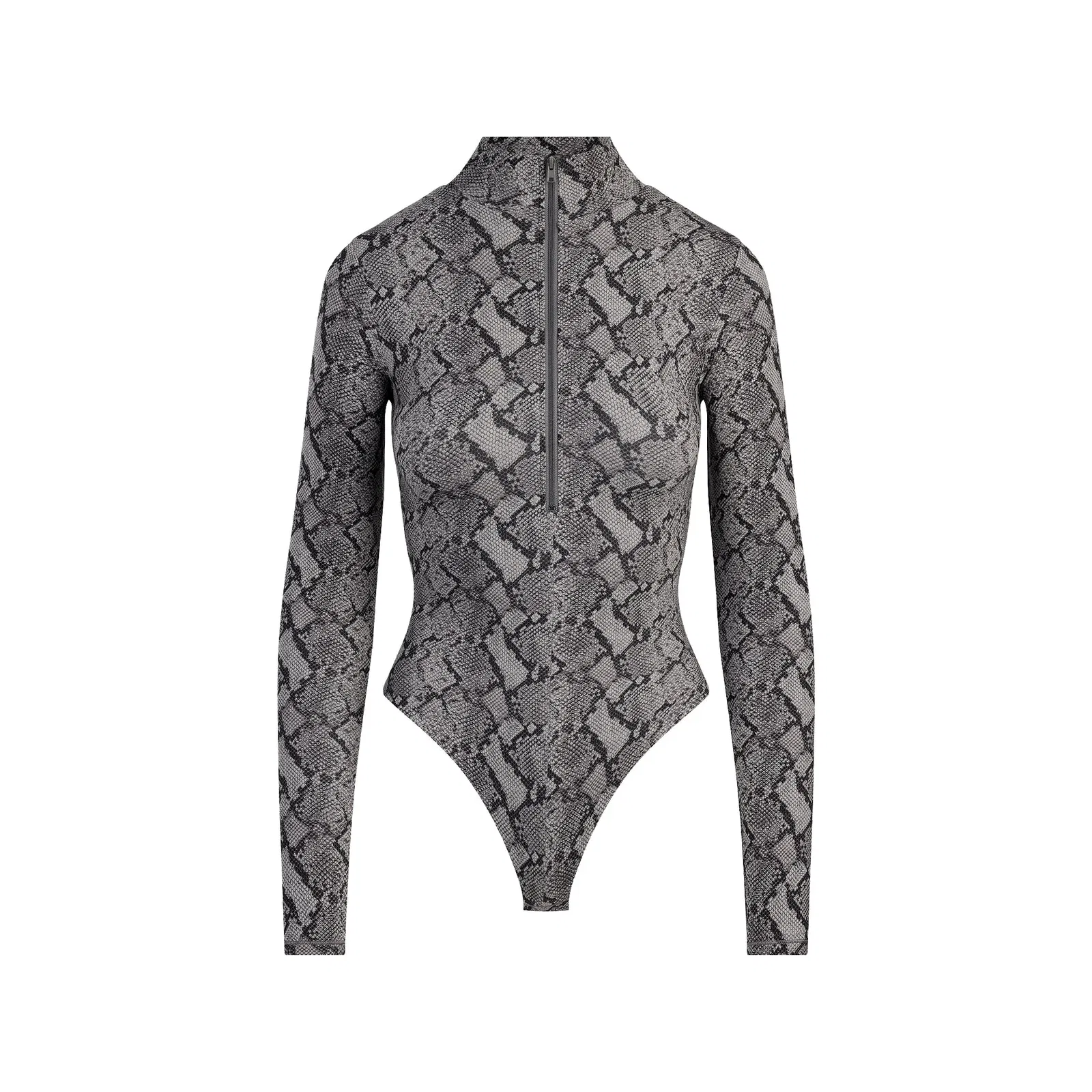Fits Everybody Zip Front Bodysuit