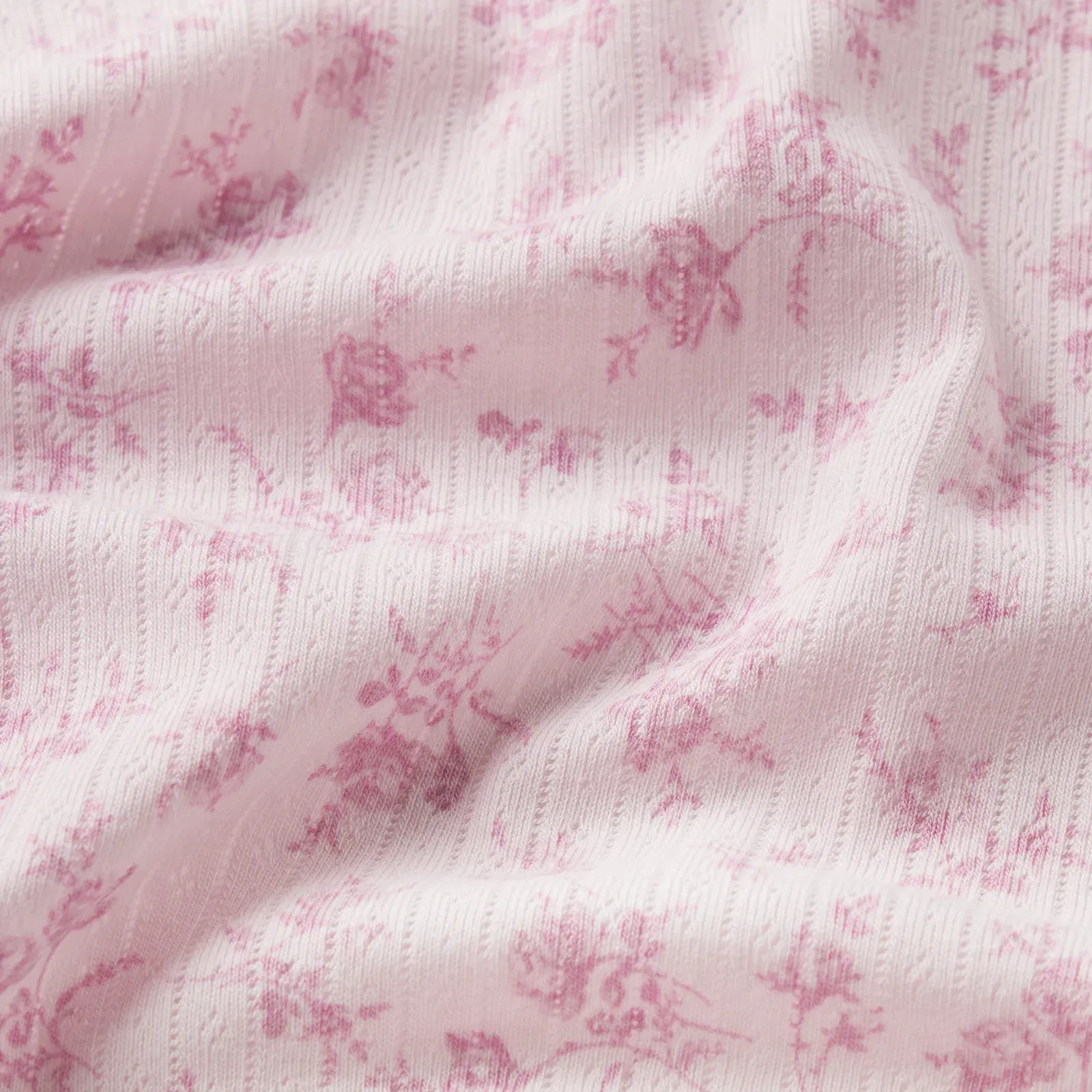 Lightweight Cotton Pointelle Lace Boy Short