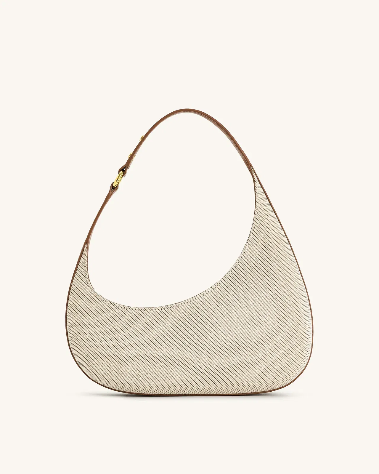 Jw Pei Harlee Shoulder Bag Brown Canvas
