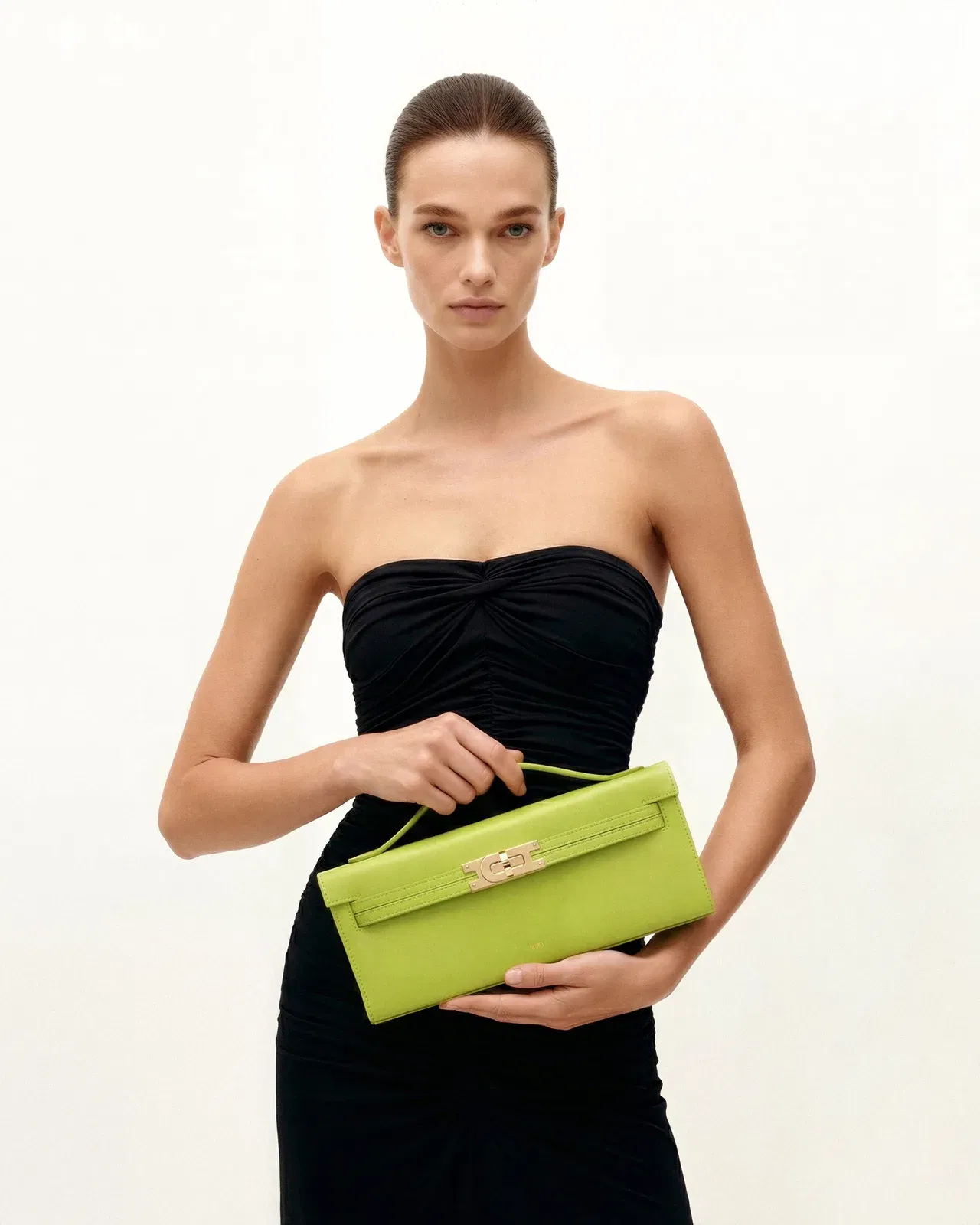 Jw Pei Bria Structured Top Handle Bag Green