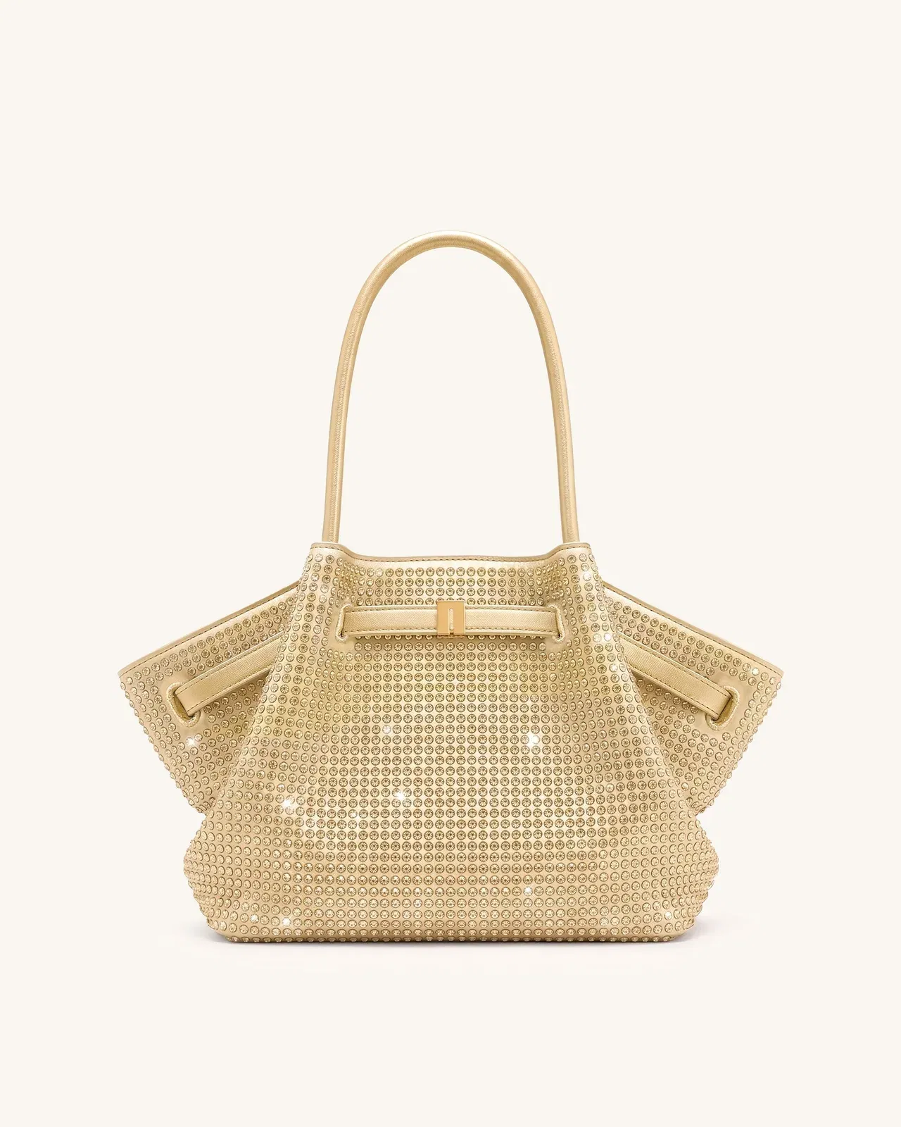 Jw Pei Hana Medium Artificial Crystal Tote Bag Champagne