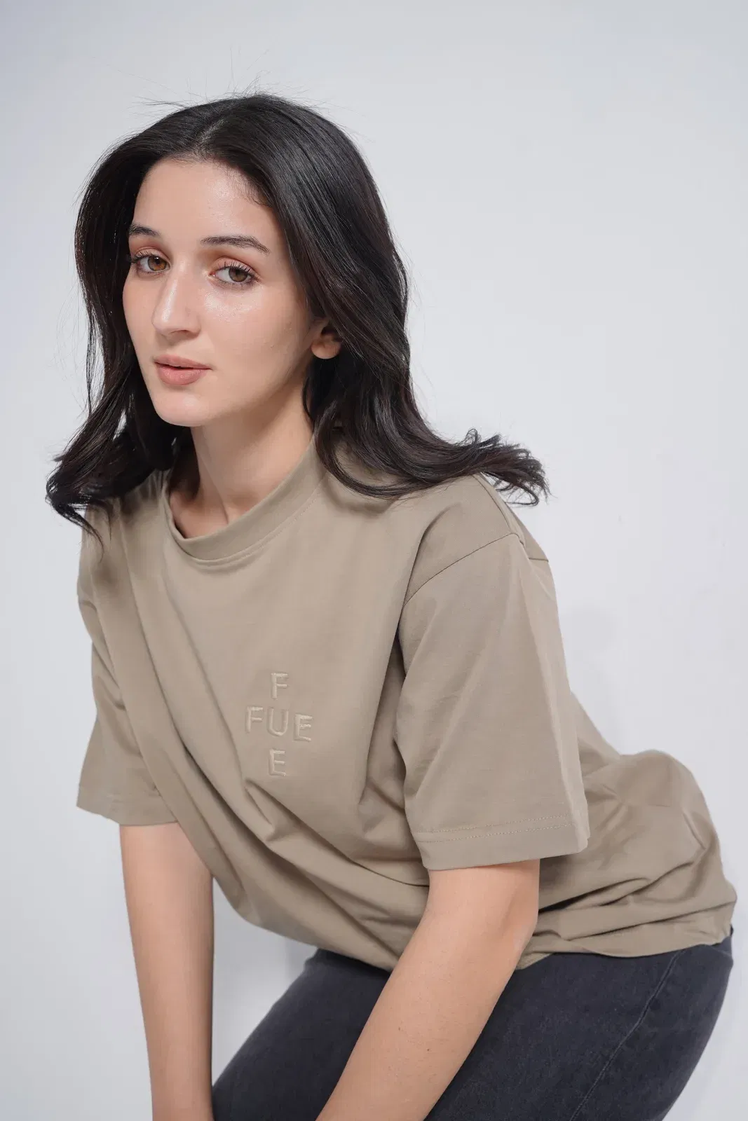 Sand Mono T-Shirt