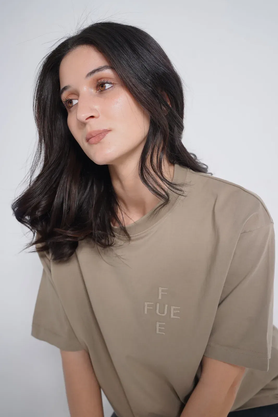 Sand Mono T-Shirt