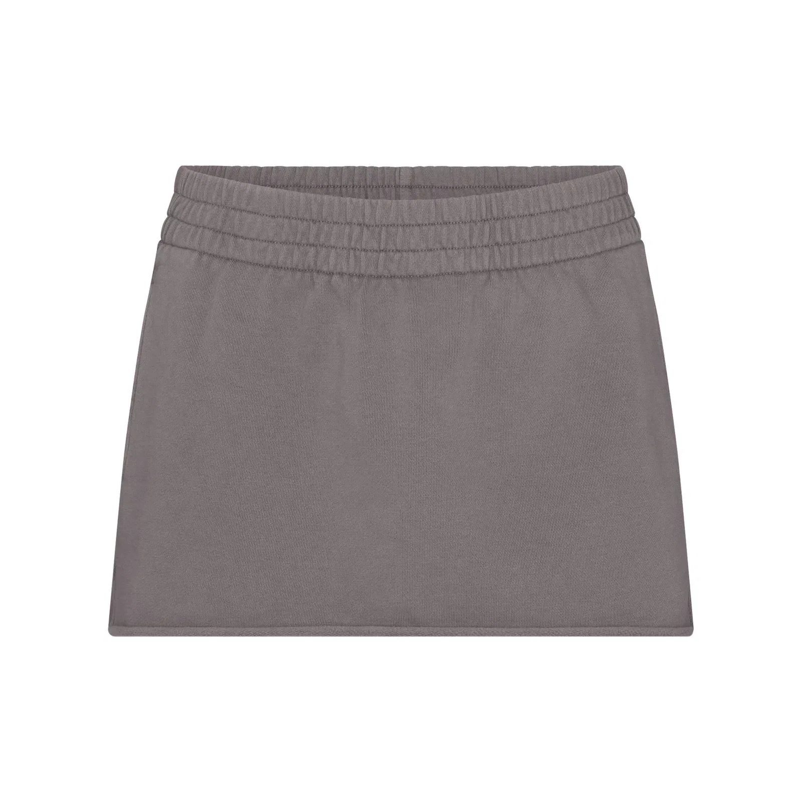 Boyfriend Fleece Mini Skirt