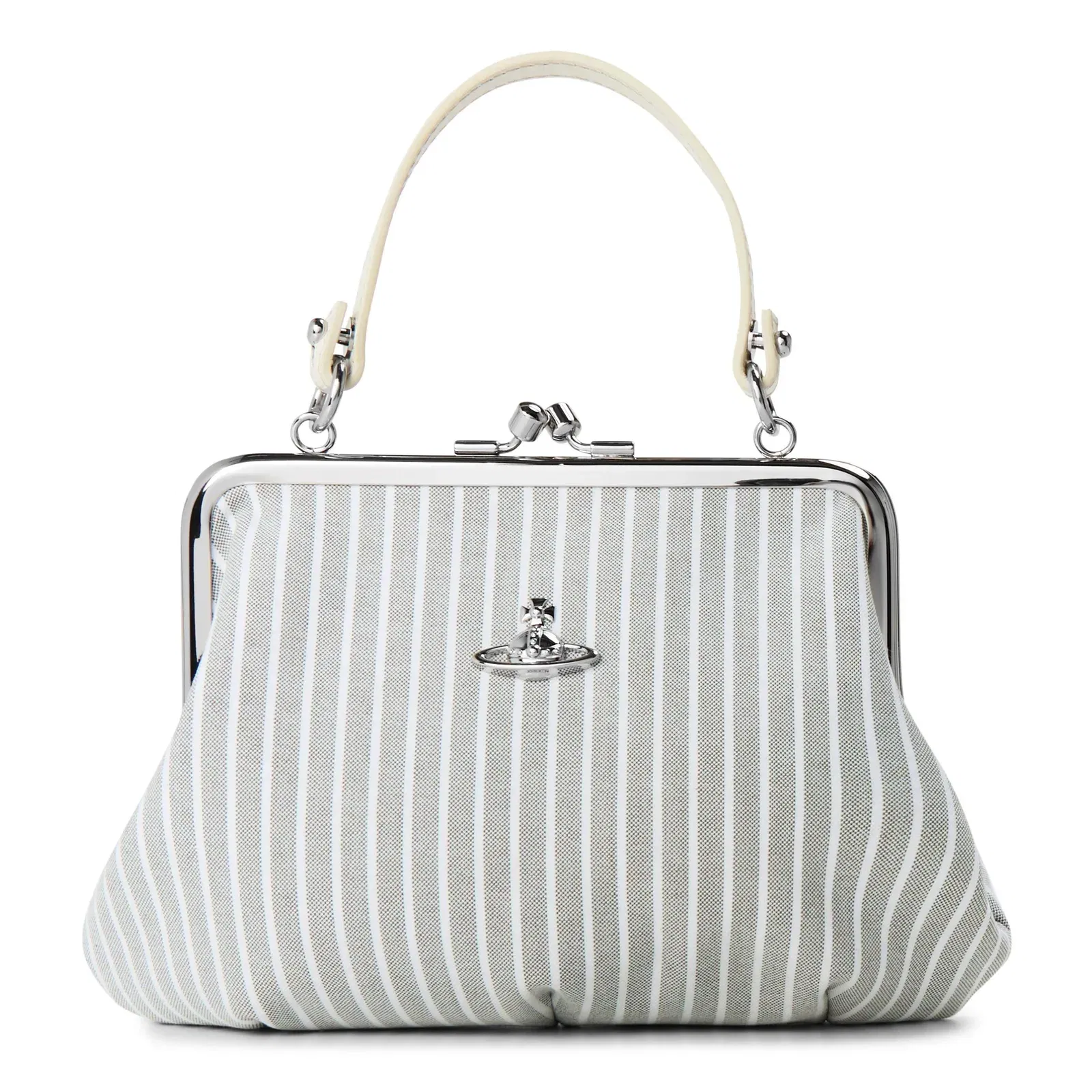 Textured Johanna Frame Purse