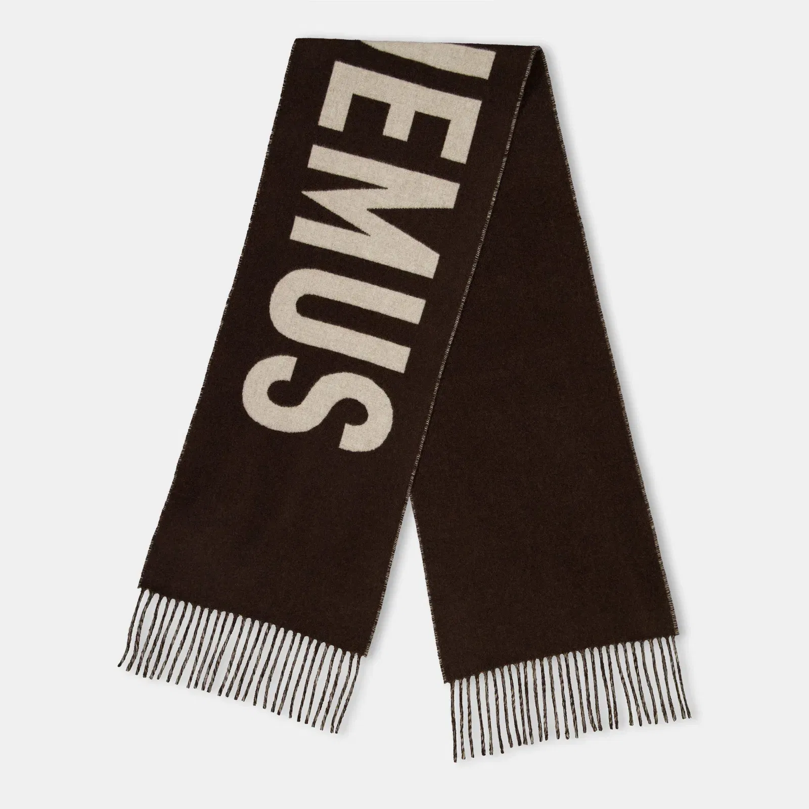 Jacquard Wool L'Écharpe Scarf