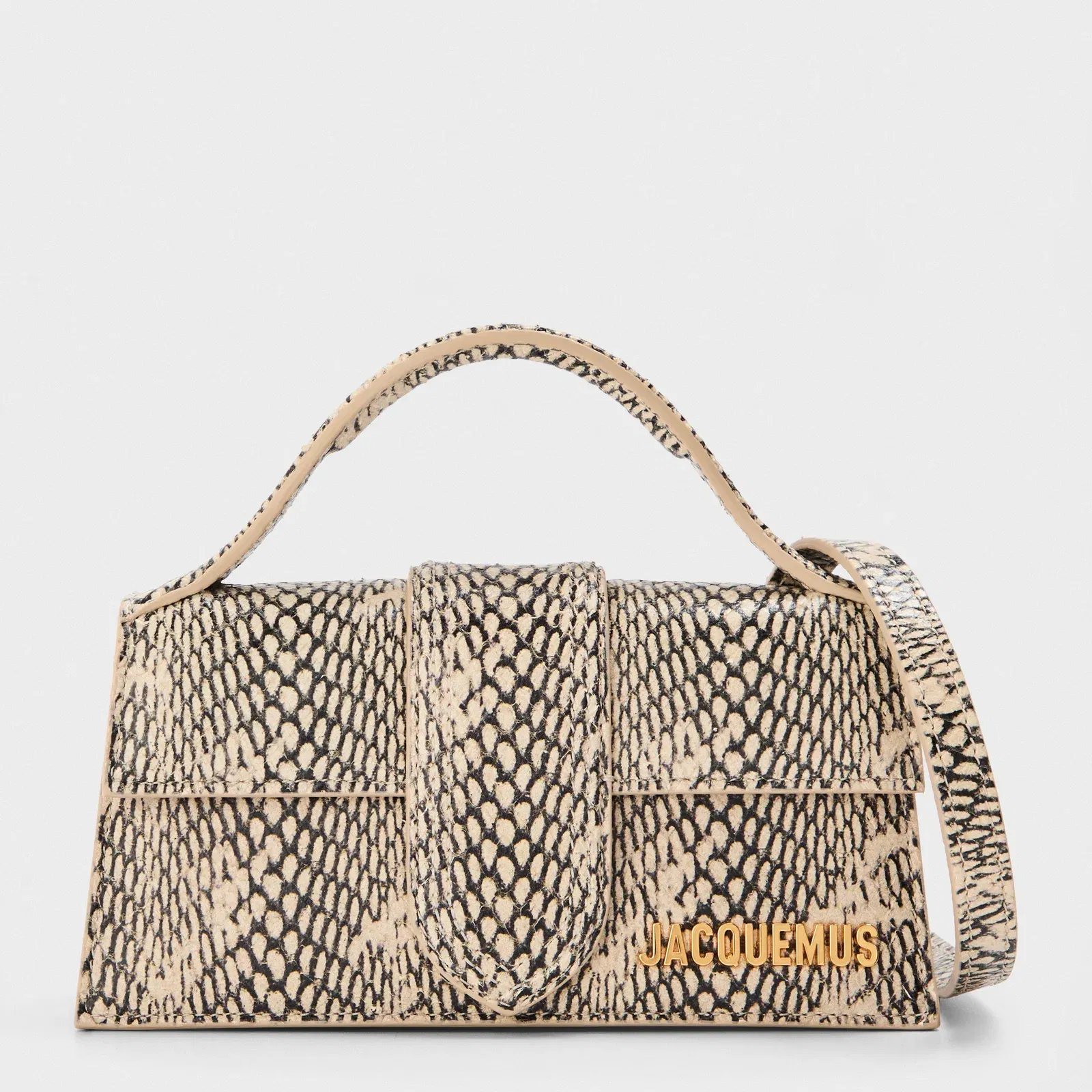 Plain Leather Le Bambino Crossbody Bag