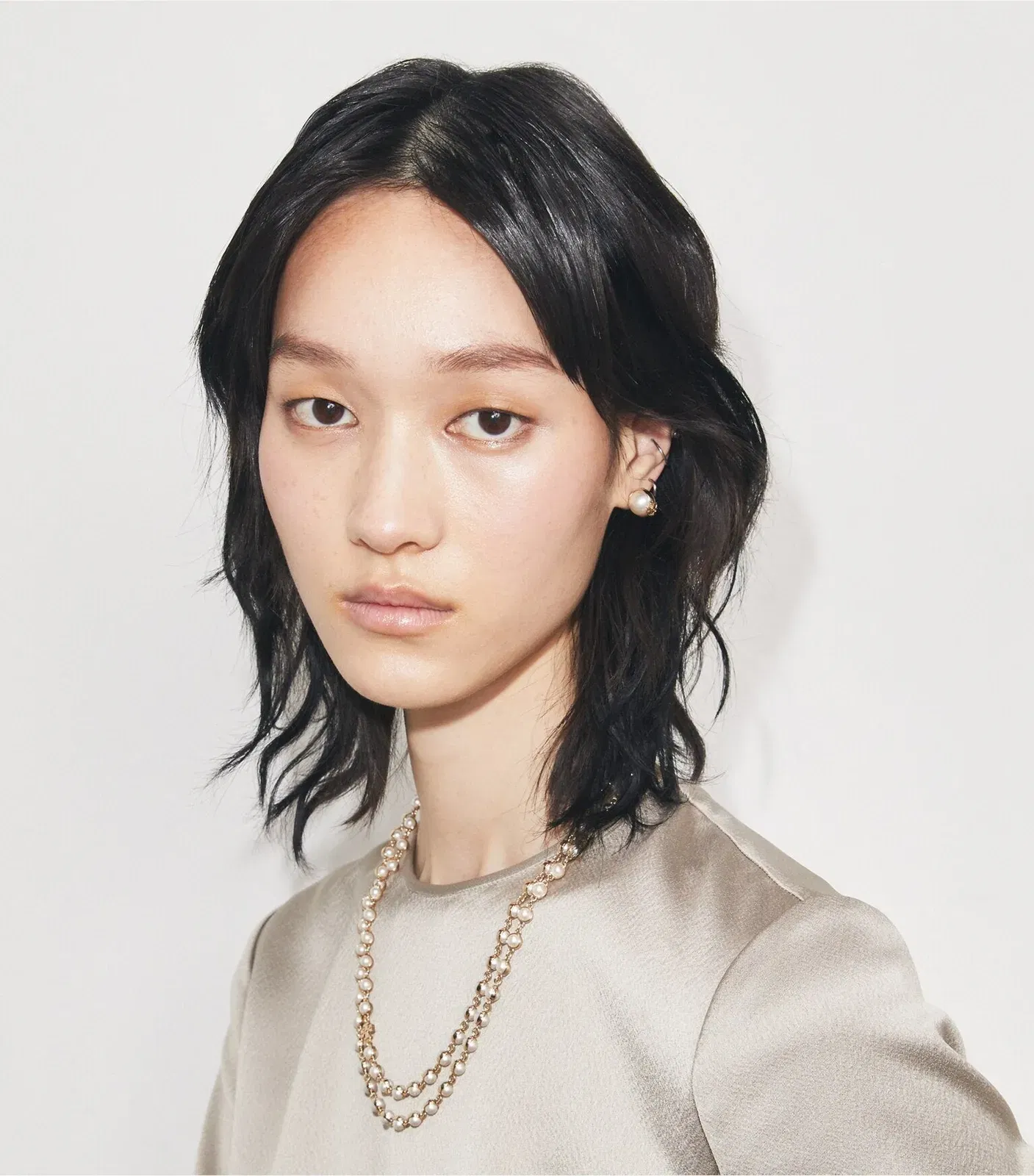 Long Pearl Necklace