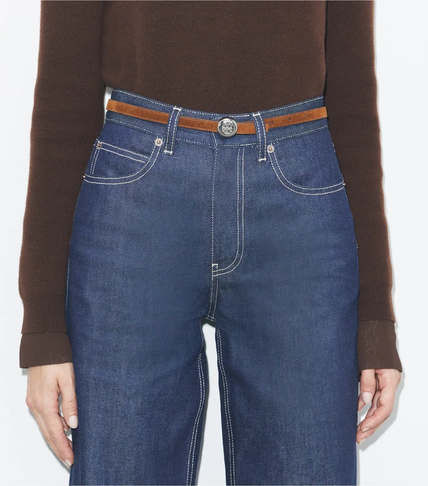 Romy Reversible Suede Belt