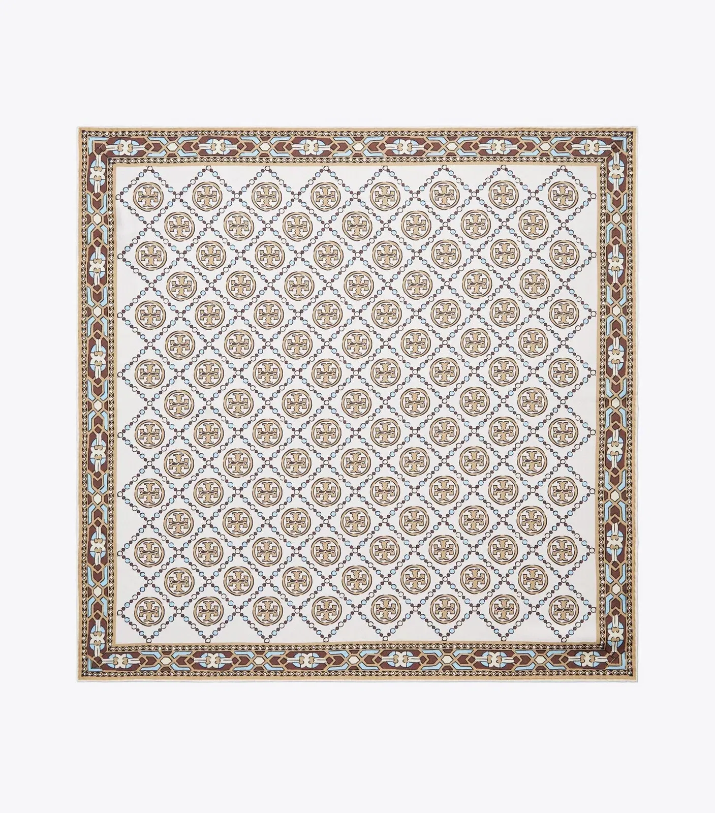 Deco T Monogram Neckerchief