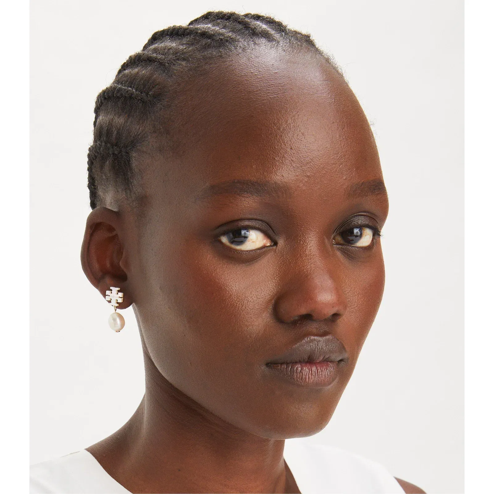 Kira Mother of Pearl Drop Earrings
