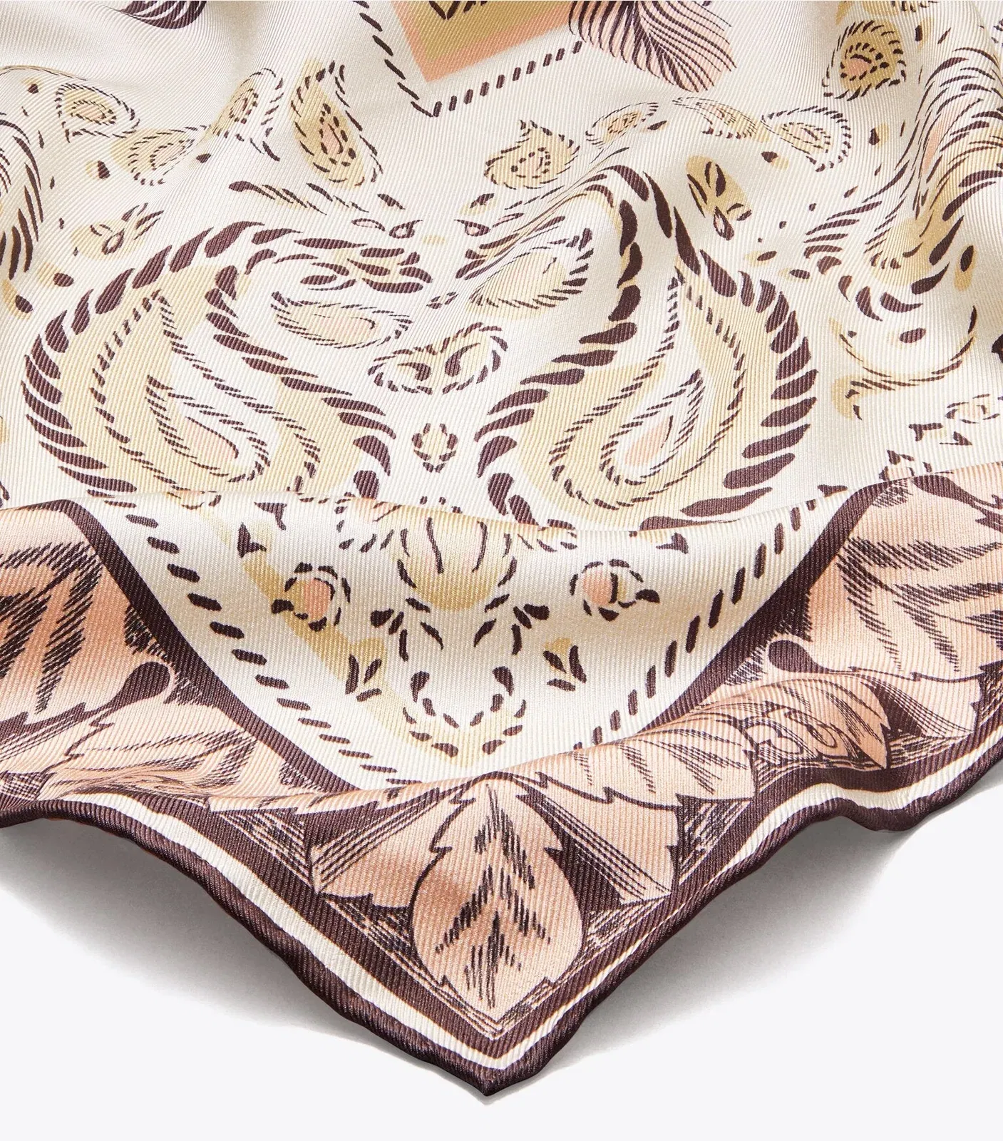 Cockatoo Bandana Silk Square Scarf