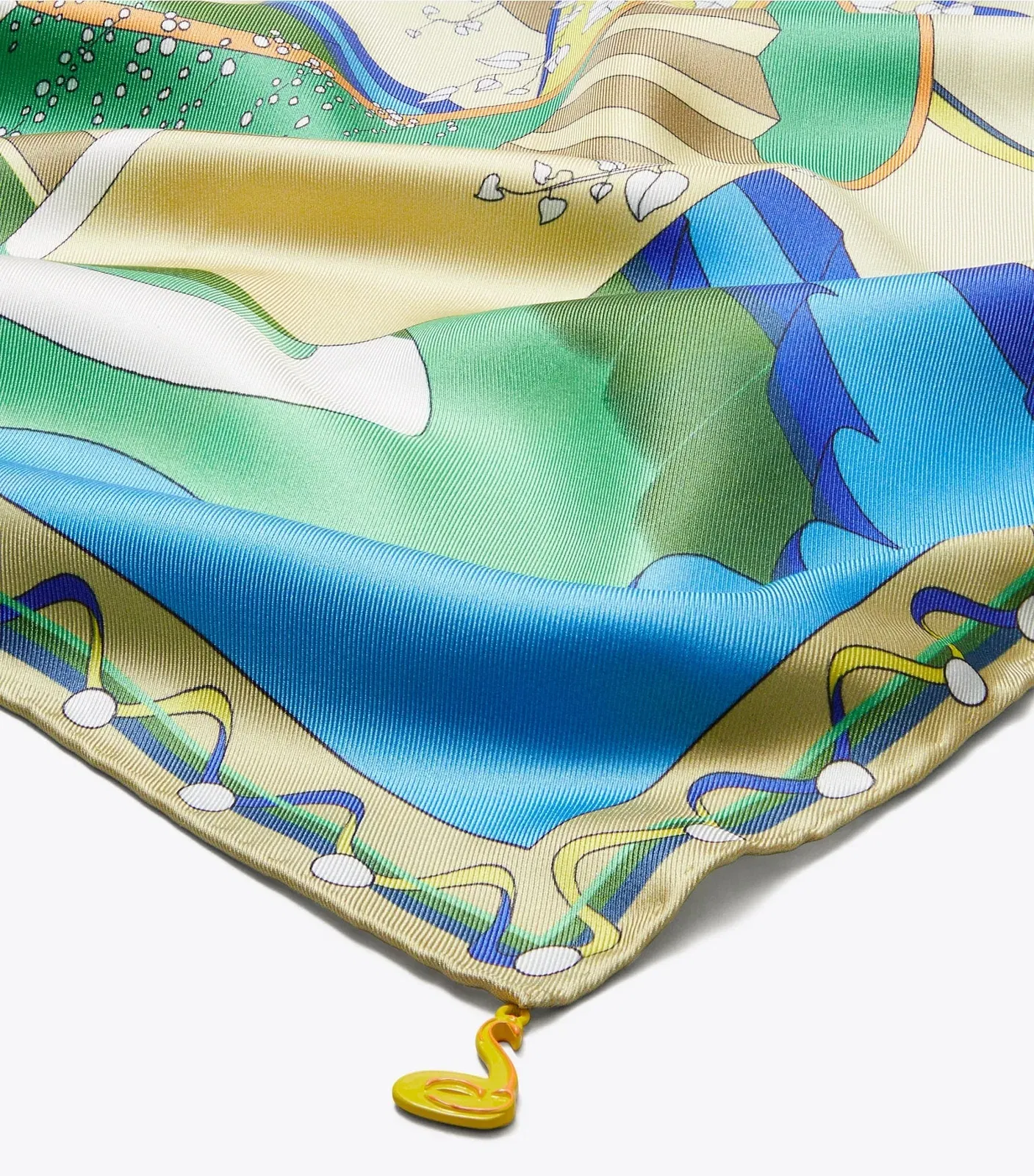 The Pool Silk Square Scarf