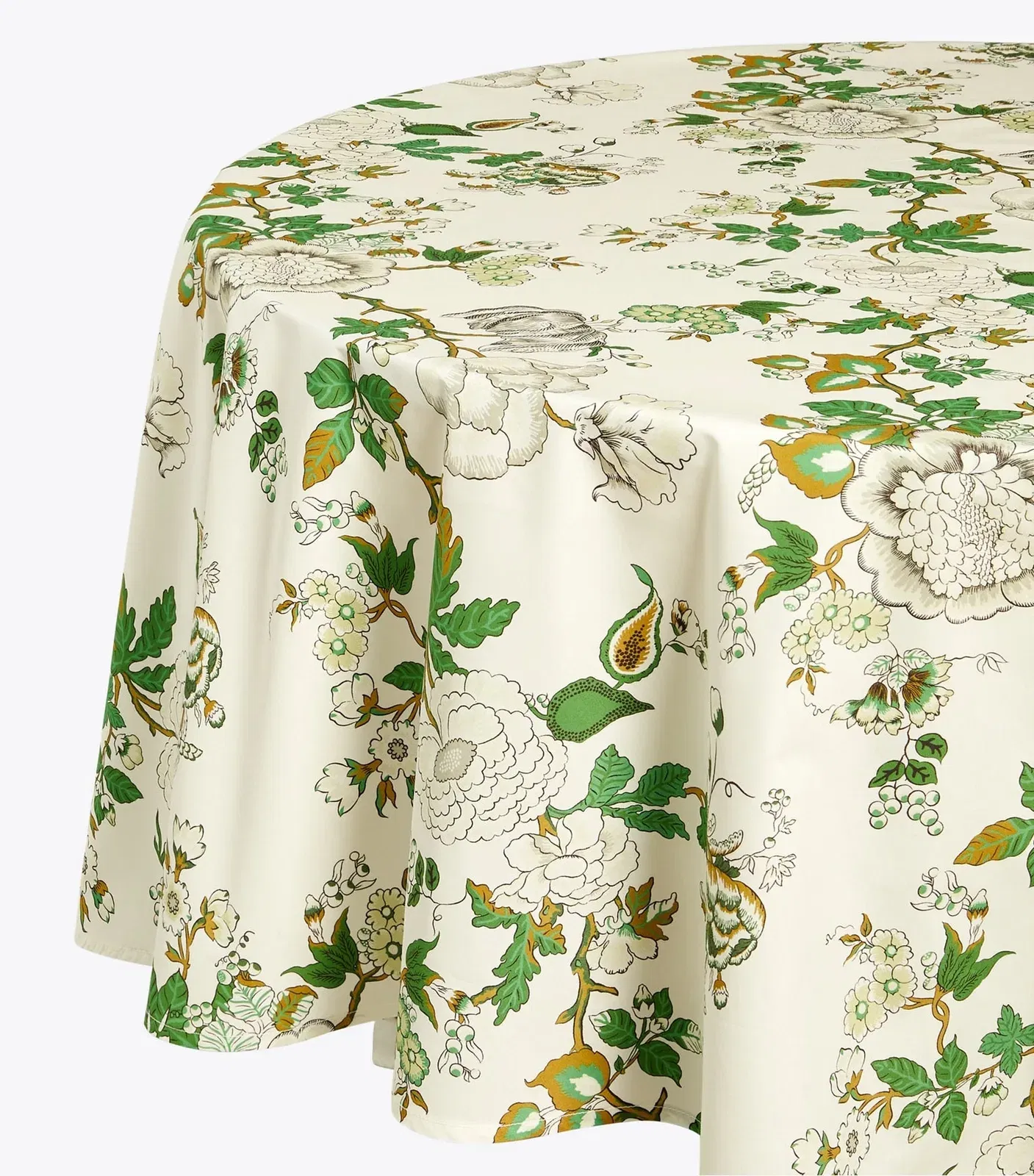 Happy Times Bouquet Round Tablecloth, 120"