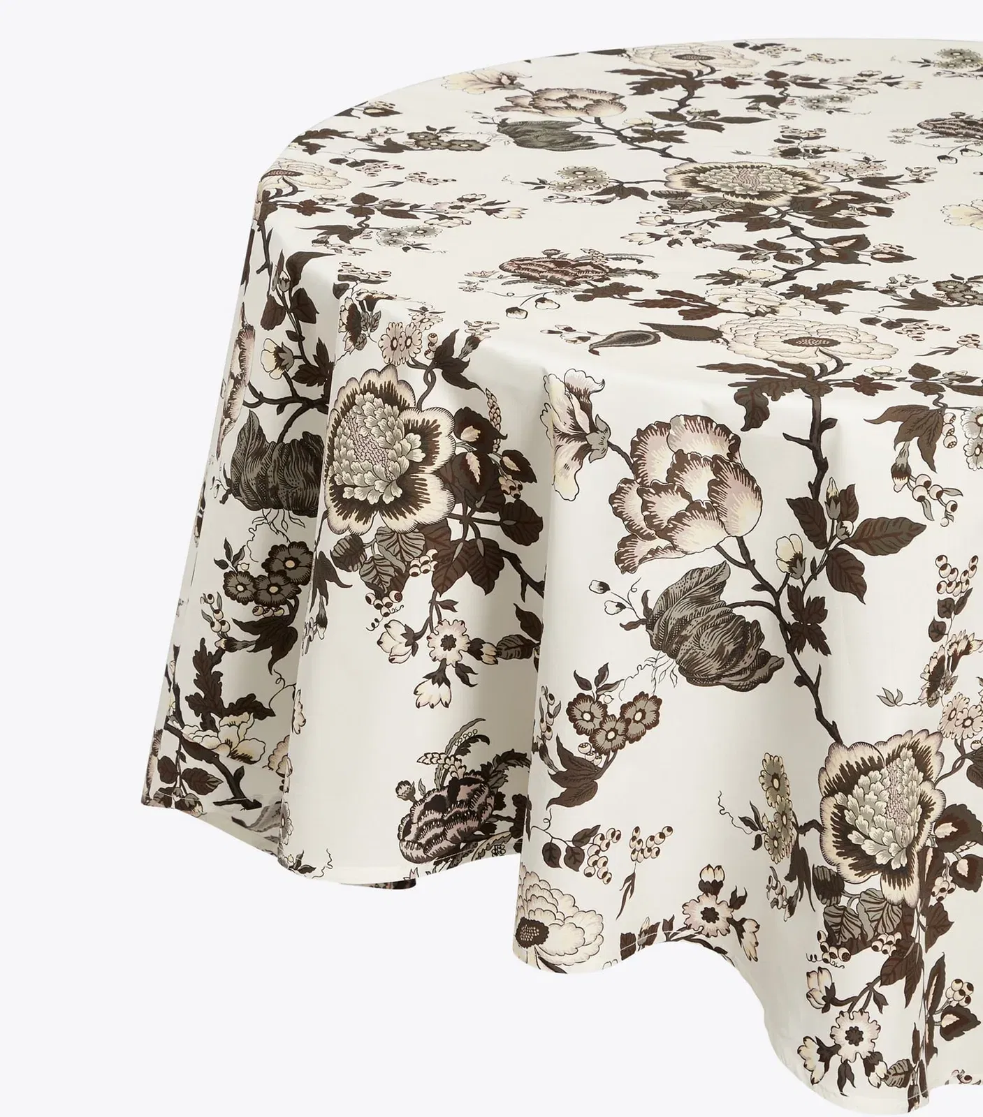 Happy Times Bouquet Round Tablecloth, 120"